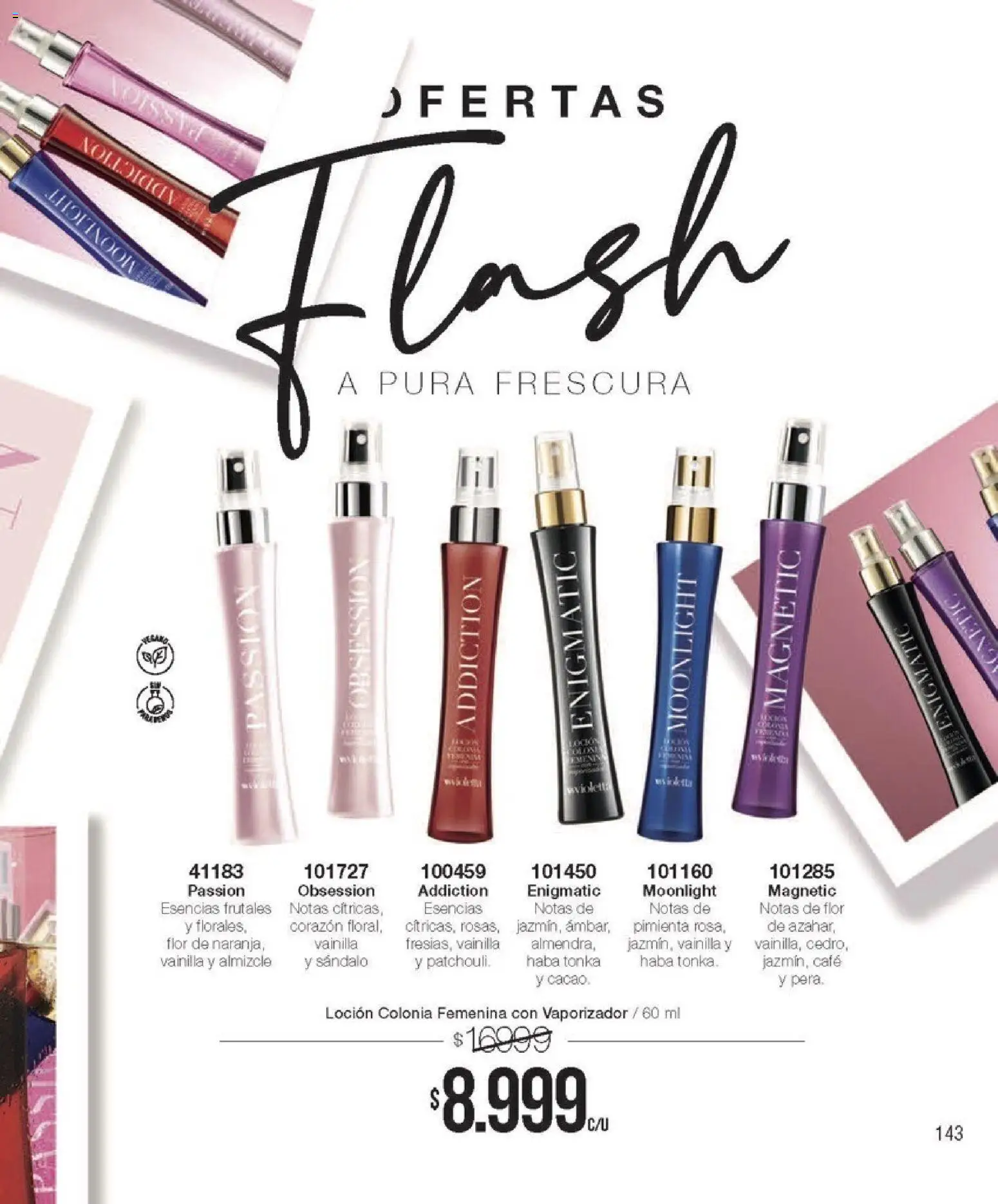 Violetta - Violetta Cosméticos │ válido desde el 30/03/2026 | Página: 143 | Productos: Vainilla, Loción, Pimienta, Café