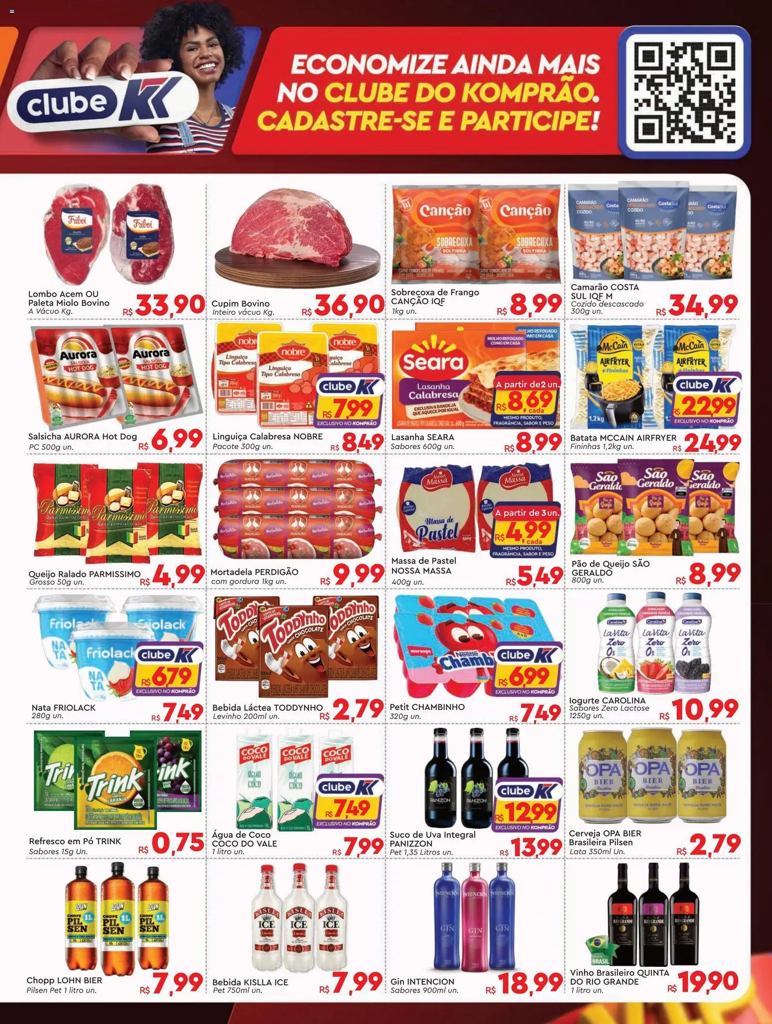 Komprao Atacadista Folheto - válido de 09.03.2026 | Página: 3 | Produtos: Refresco, Lombo, Carne, Frango