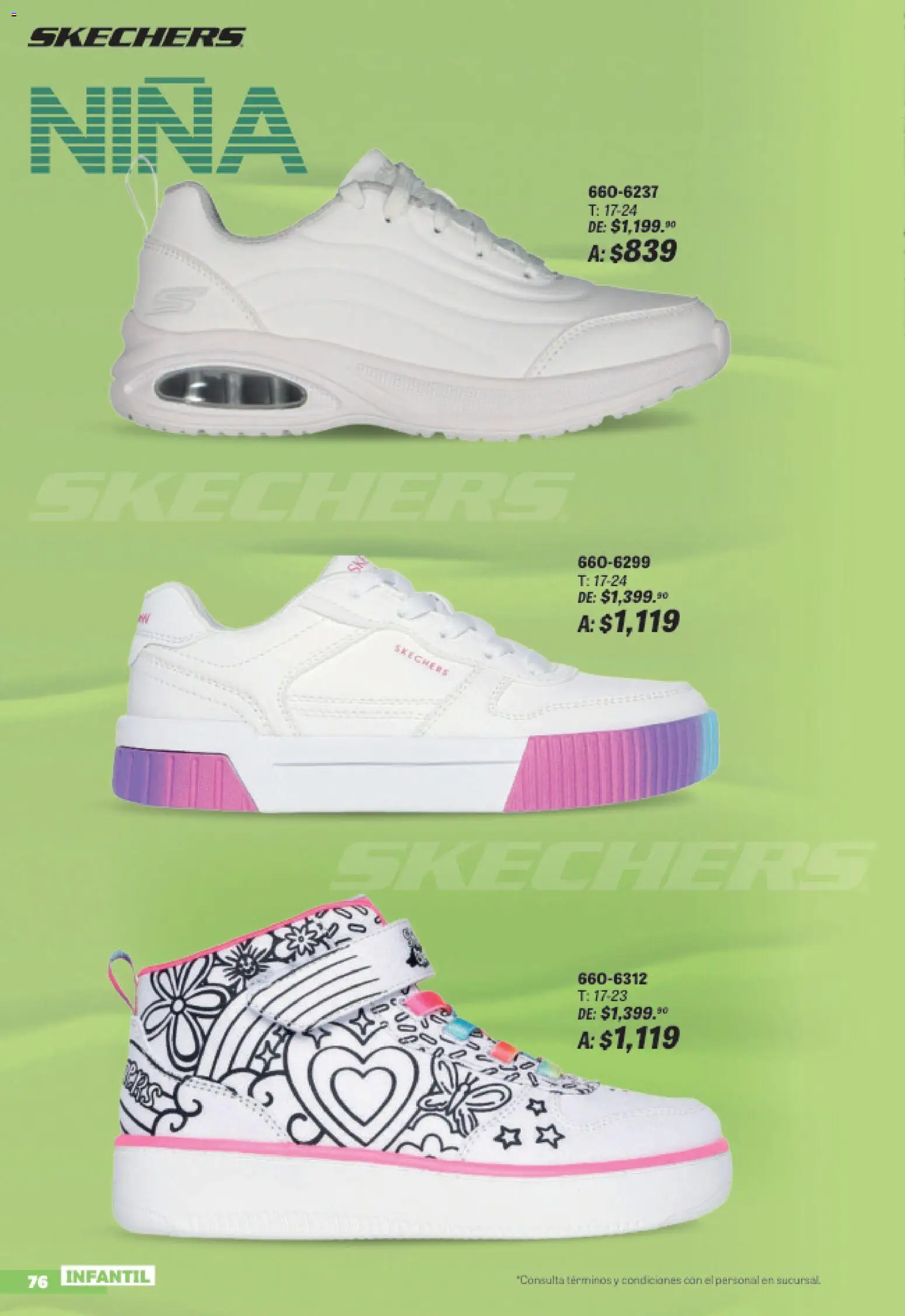 Nuevas ofertas de Andrea válidas en toda la República Mexicana desde el 19/07/2026. ¡Encuentra las mejores ofertas en Andrea catálogo Sports Week! | Página: 76
