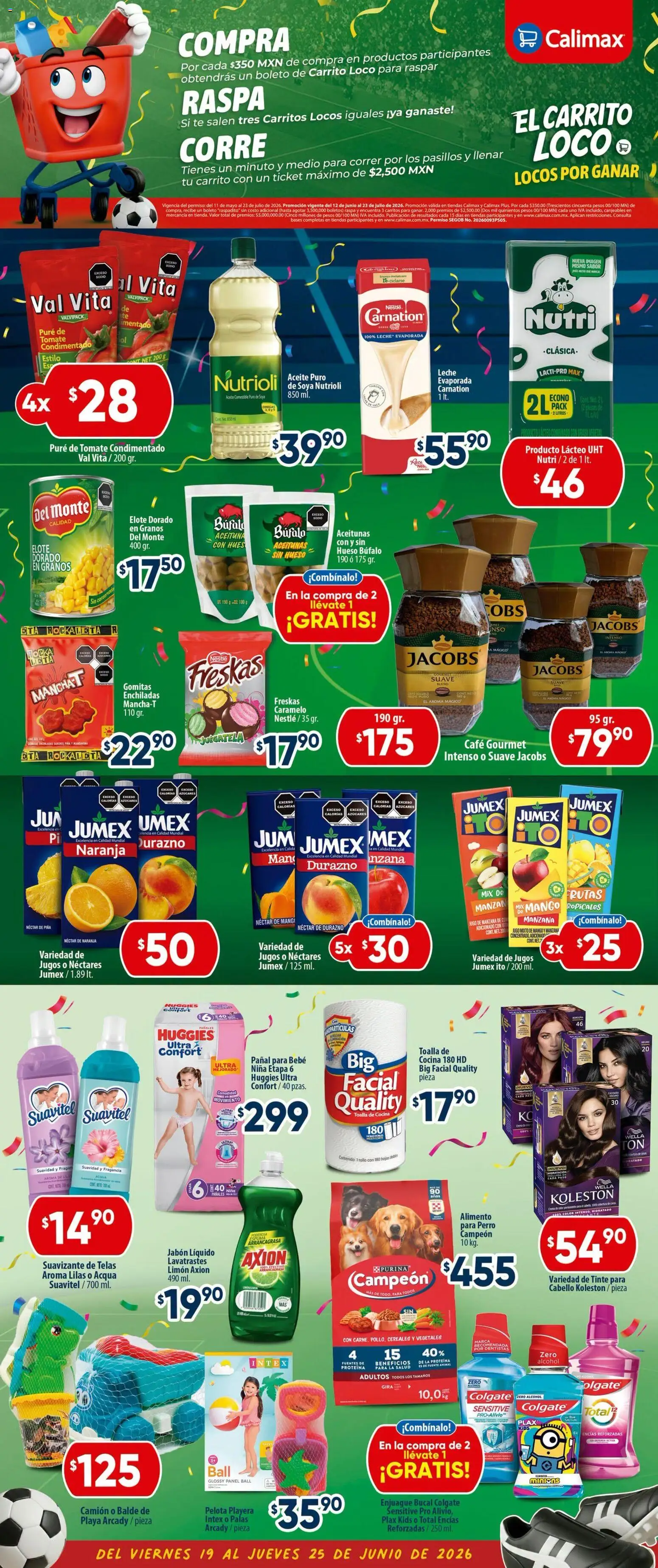Nuevas ofertas de Calimax válidas en toda la República Mexicana desde el 19.06.2026. ¡Encuentra las mejores ofertas en Calimax folleto Tecate! | Página: 4
