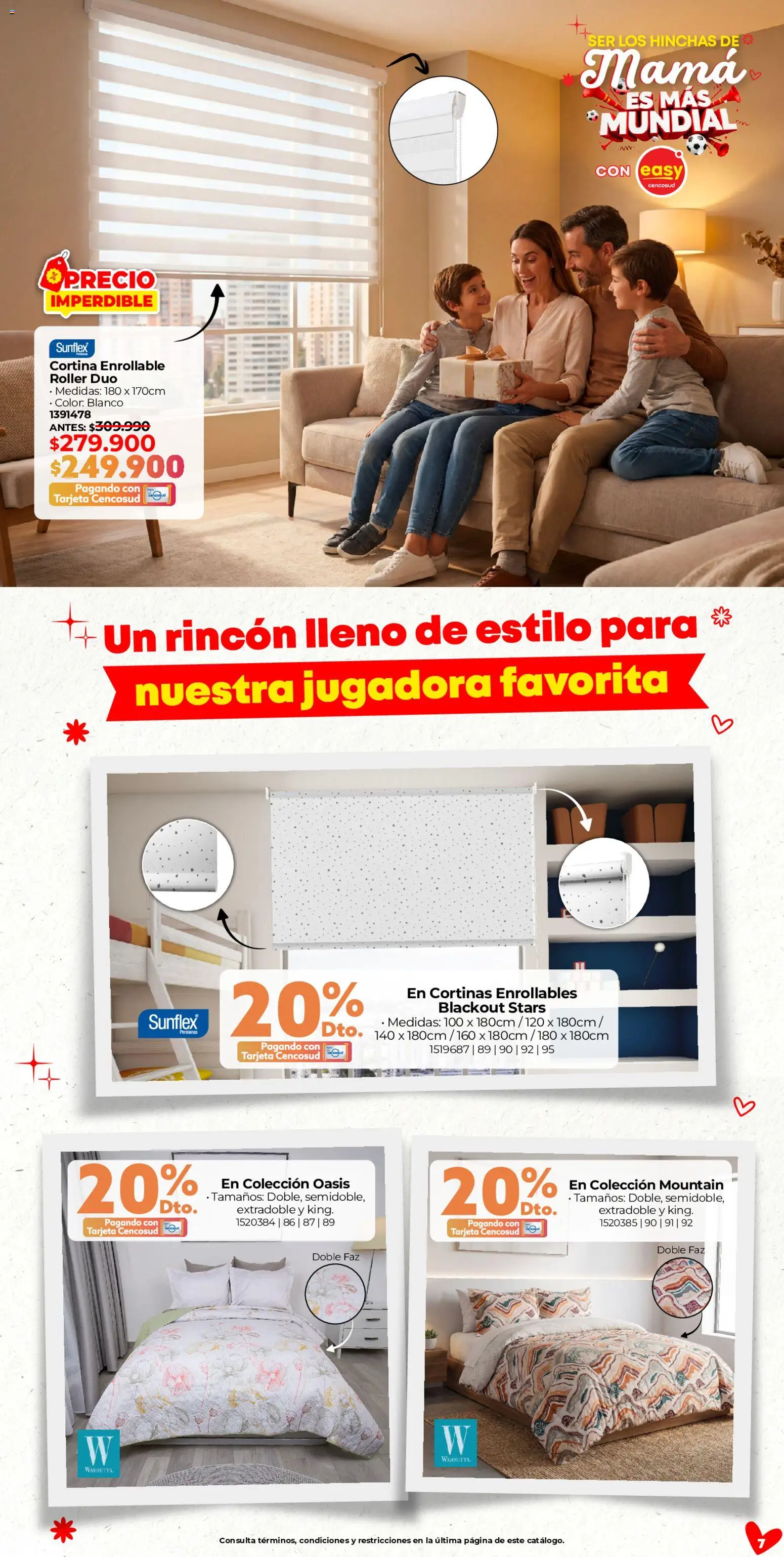 Easy revista - valida desde el 06.05.2026 | Página: 7 | Productos: Cortinas