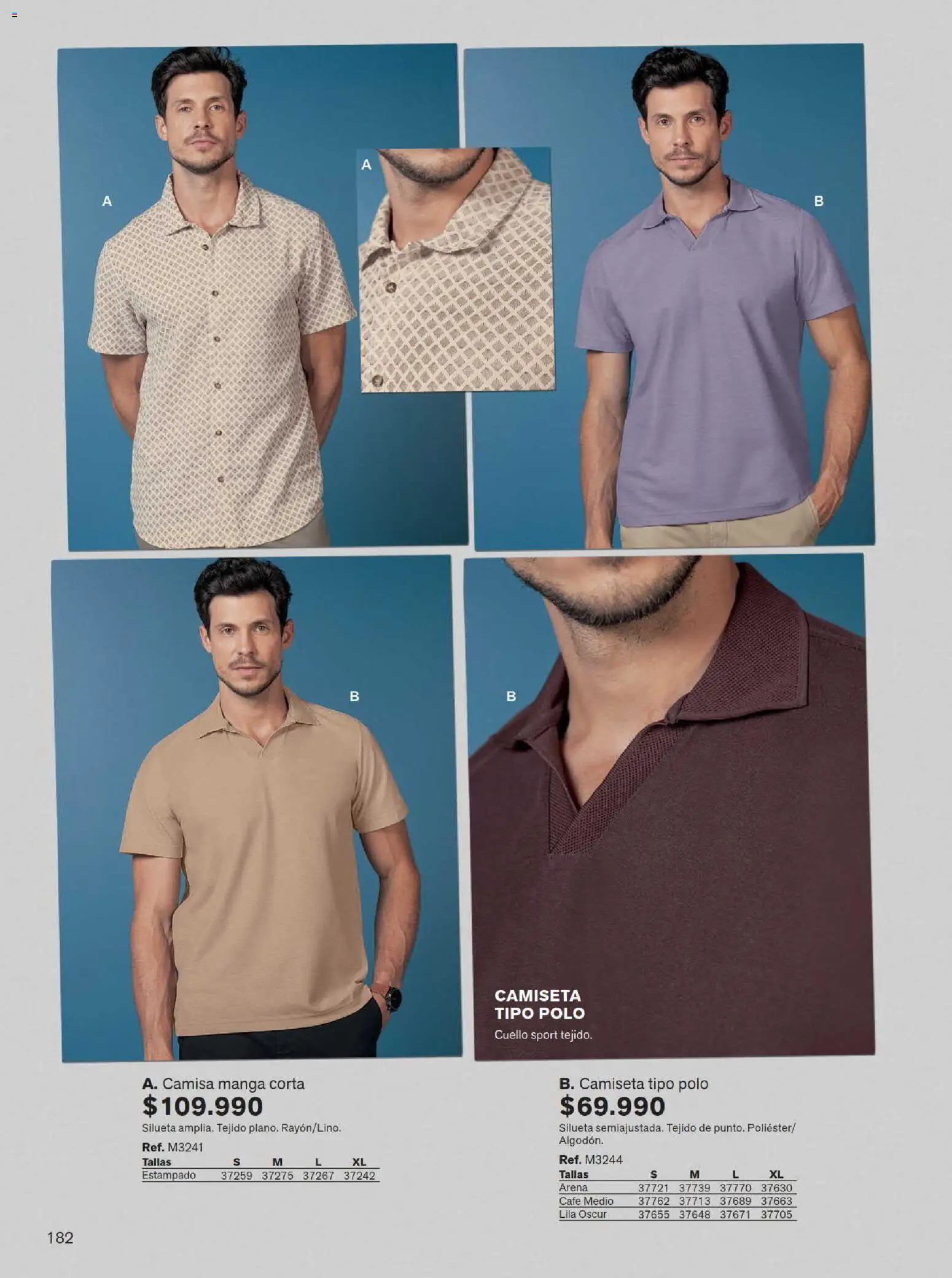 Leonisa revista - valida desde el 15/07/2026 | Página: 182 | Productos: Camiseta, Cuello, Camisa, Café