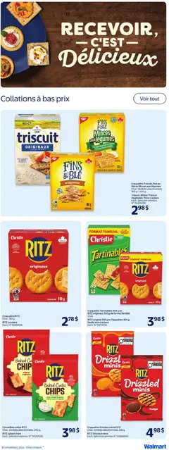 Preview of Walmart circulaire from shop Walmart valid from Oct 1, 2026 | Page: 25 | Products: Sour cream, Chips, Cookies, Onion