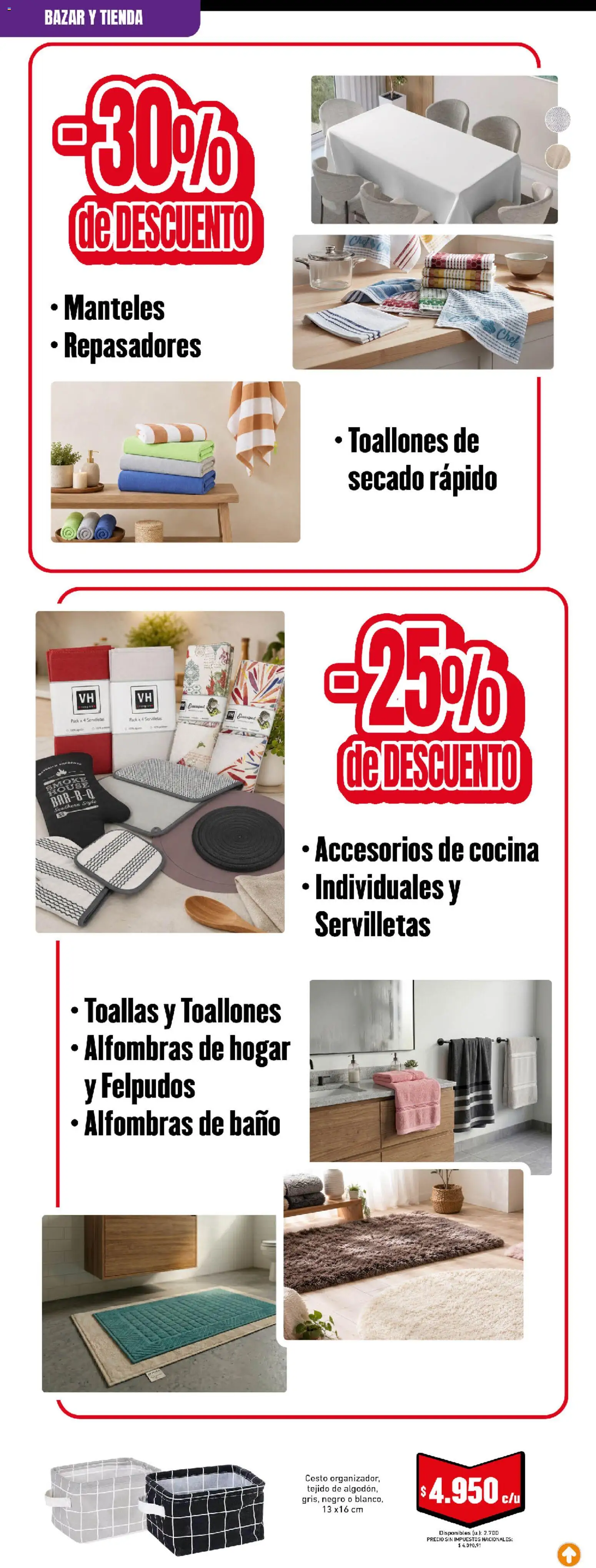 Cooperativa Obrera - Folleto │ válido desde el 13/08/2026 | Página: 8 | Productos: Cocina, Toallas, Servilletas, Baño