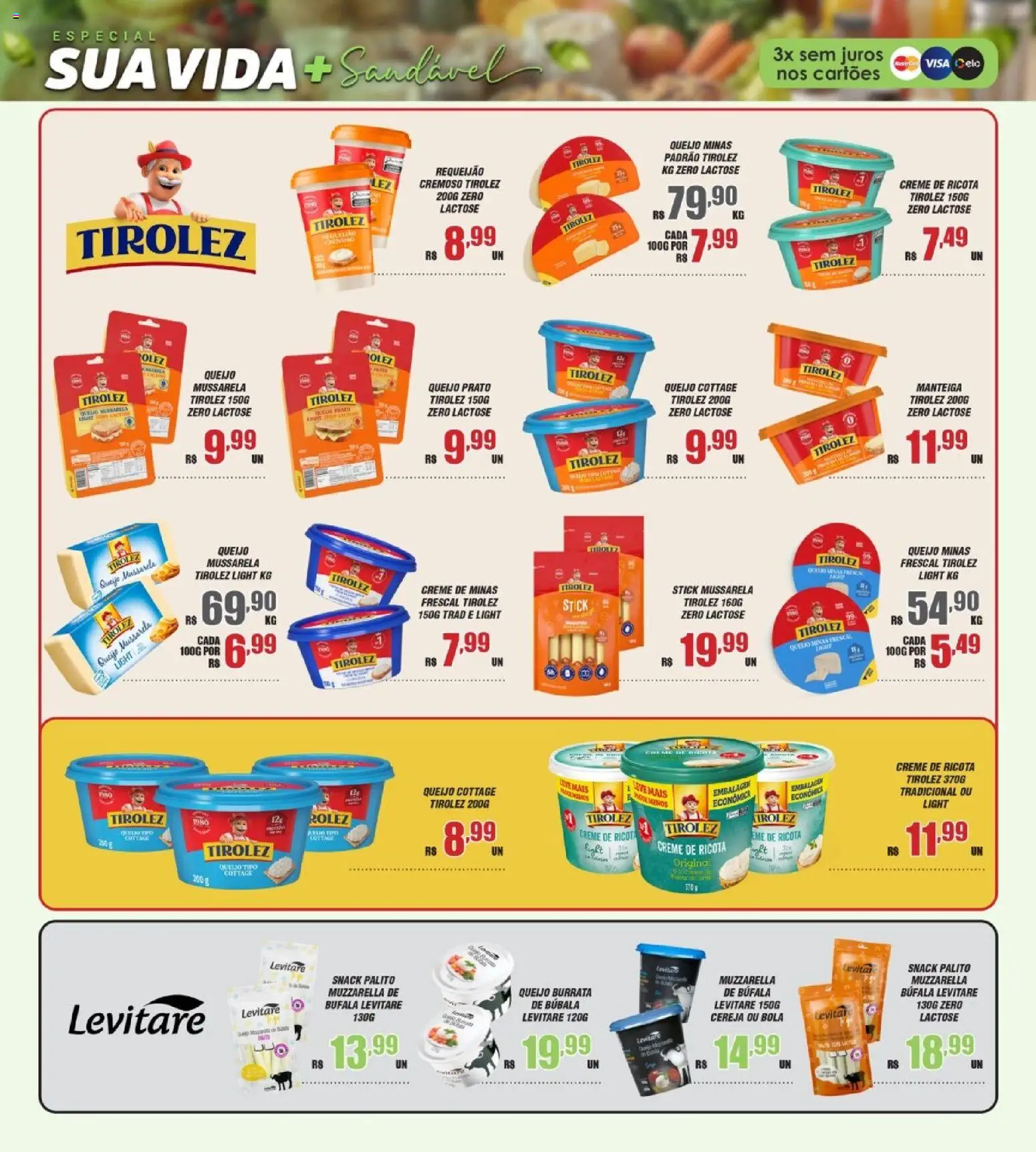 Violeta Supermercados Folheto - válido de 01.01.2026 | Página: 9 | Produtos: Cereja, Manteiga, Queijo, Creme