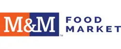 M&M Food Market flyer logo