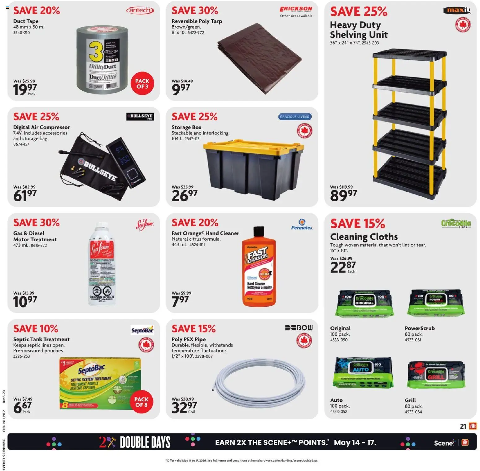 Home Hardware flyer valid from 07.05.2026 | Page: 22 | Products: Grill, Box