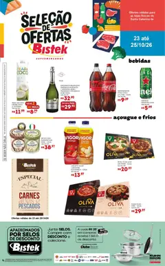 Bistek Supermercados ofertas Seleção - Pré-Visualização do folheto da loja Bistek Supermercados, válido de 23/10/2026