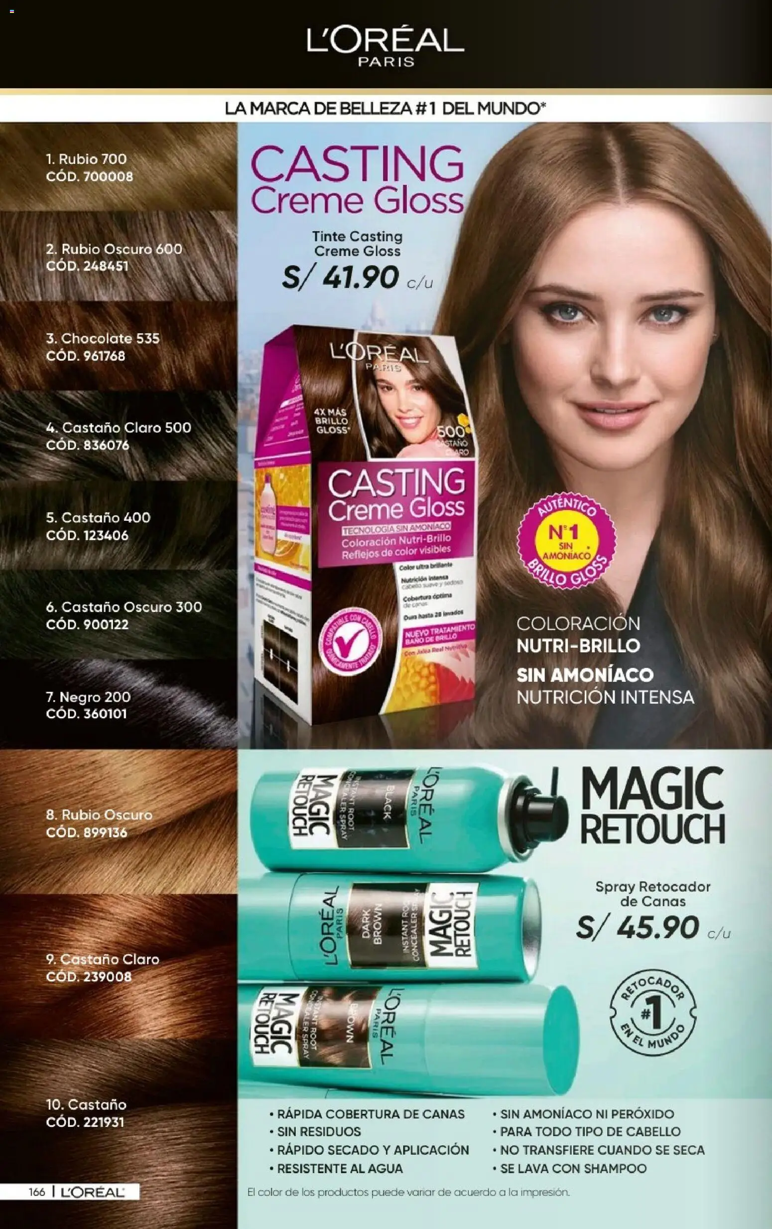 Catálogo Azzorti válido desde 20/09/2026 | Página: 168 | Productos: Shampoo, Caro, Chocolate, Agua