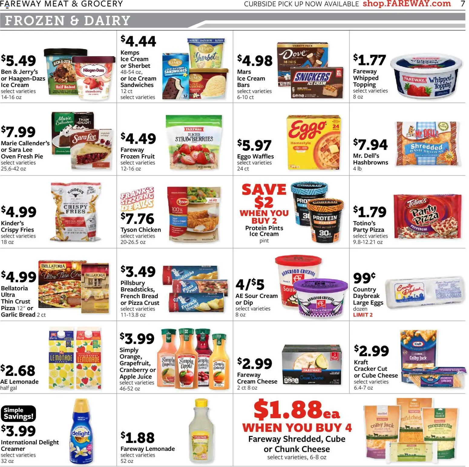 Fareway Weekly Ad - valid from 08/24/2026 | Page: 7 | Products: Meat, Chicken, Protein, Oven