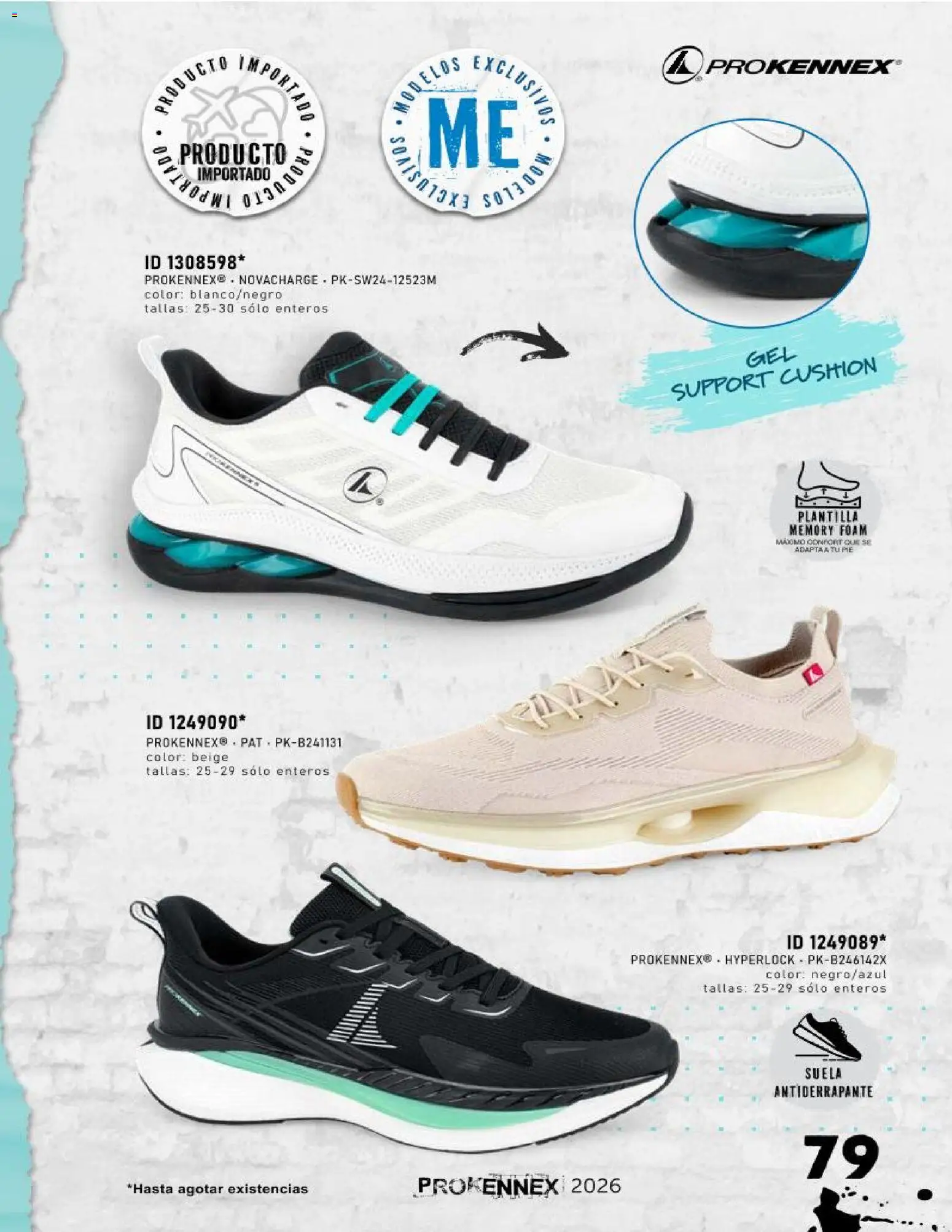 Nuevas ofertas de Price Shoes válidas en toda la República Mexicana desde el 15/09/2026. ¡Encuentra las mejores ofertas en Price Shoes catálogo Prokennex! | Página: 79 | Productos: Moño
