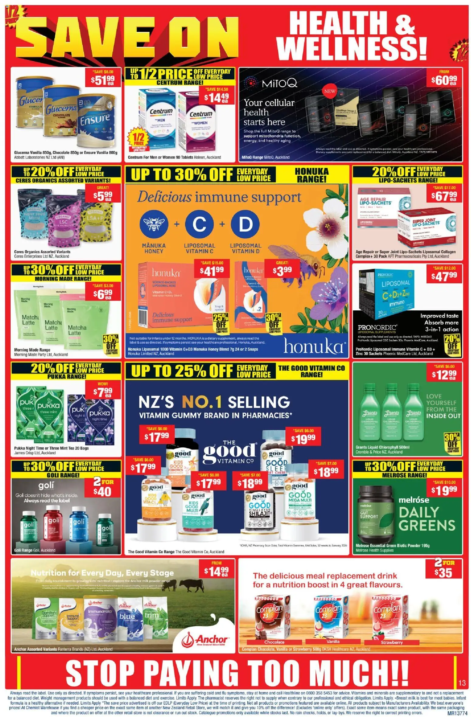 Chemist Warehouse catalogue from 10 Sept 2026 | Page: 13