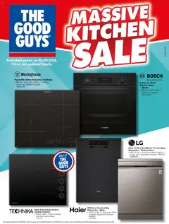 Preview of The Good Guys Massive Kitchen Sale - valid from 03/09/2026