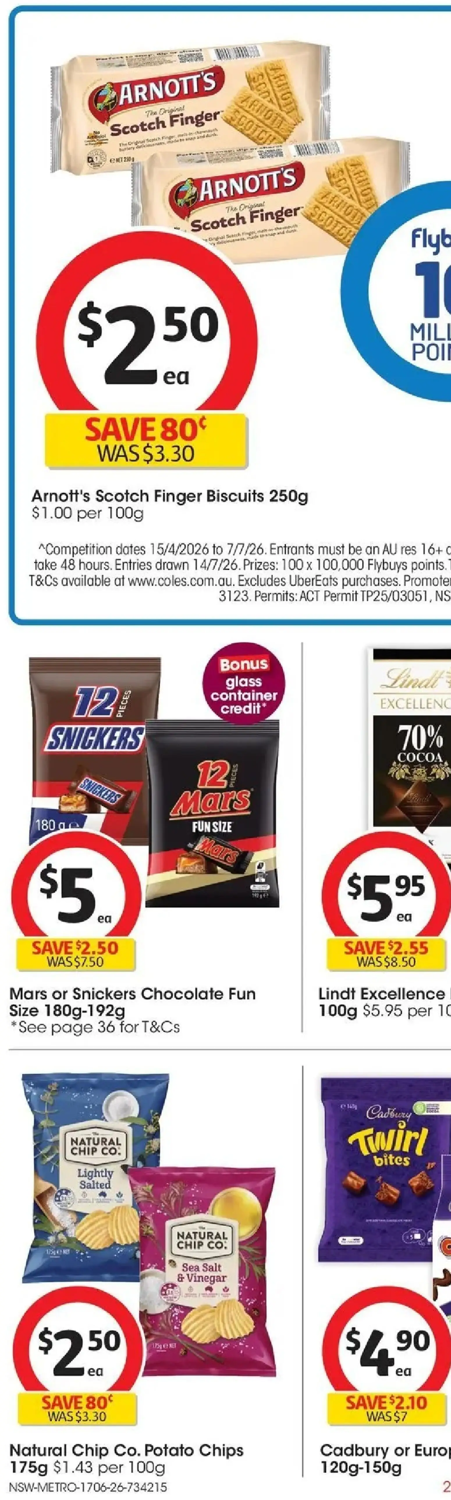 Coles catalogue - valid from 17.06.2026 | Page: 48 | Products: Chips, Salt, Scotch, Vinegar