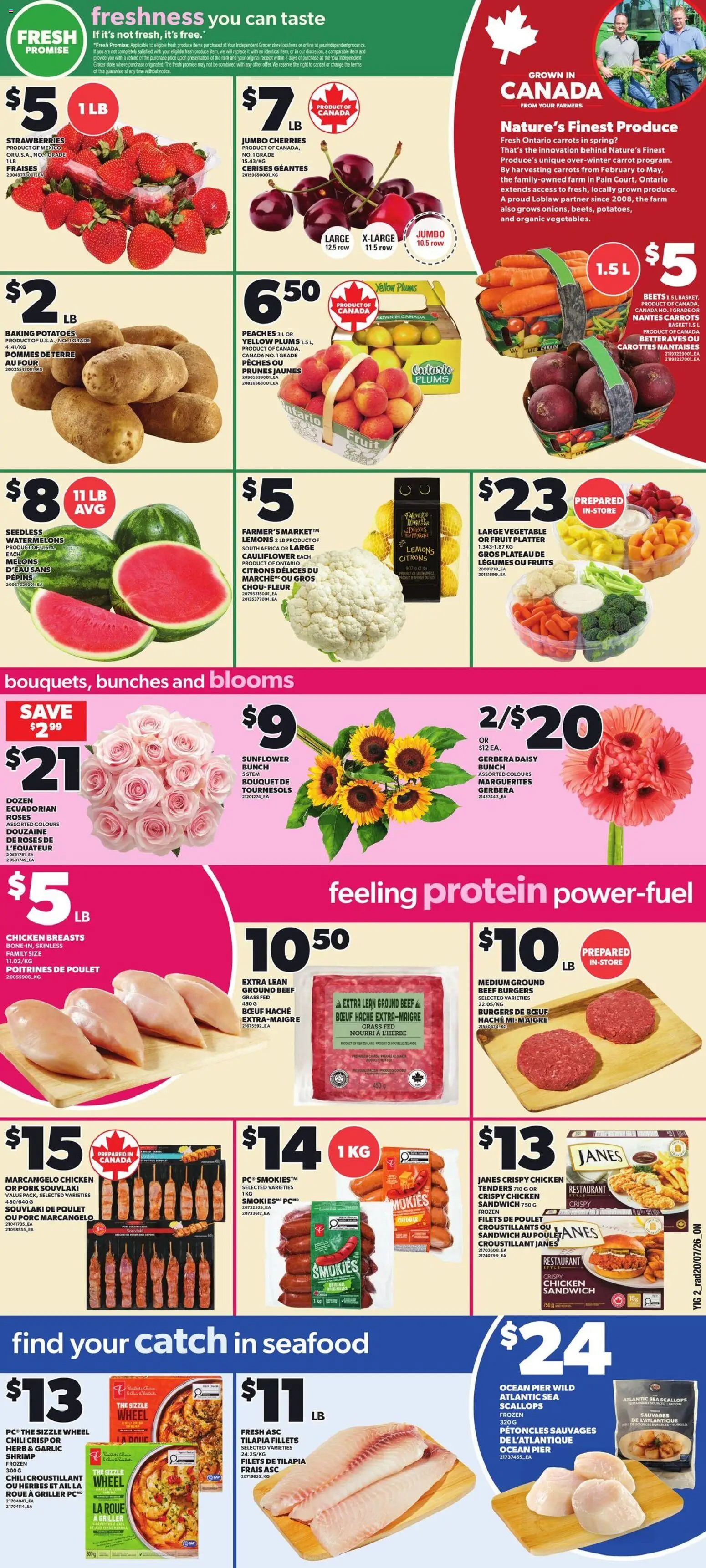 Independent Grocer flyer valid from Jul 23, 2026 | Page: 3