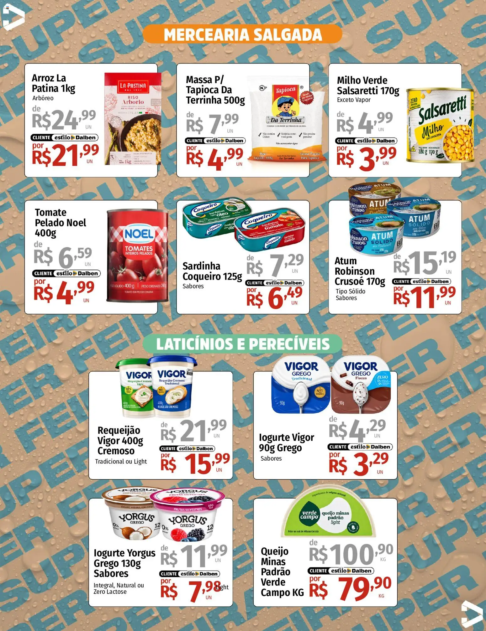Supermercado Dalben Folheto - válido de 21/09/2026 | Página: 3 | Produtos: Iogurte, Sardinhas, Milho, Sardinha