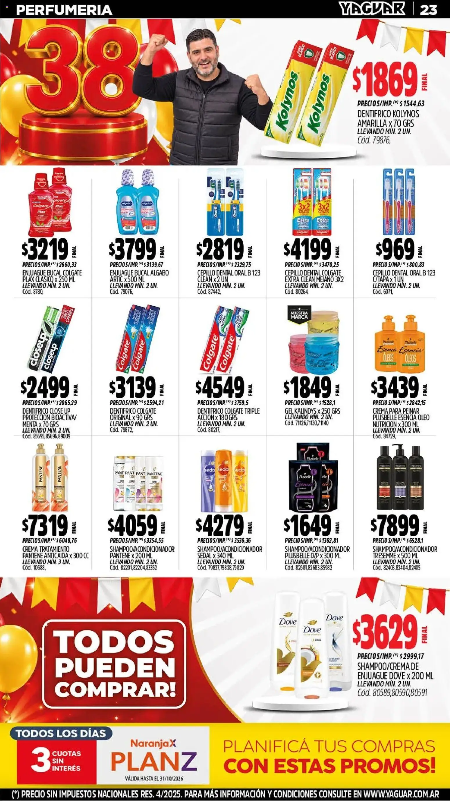 Yaguar - Oferta Semanal Córdoba │ válido desde el 12/10/2026 | Página: 25