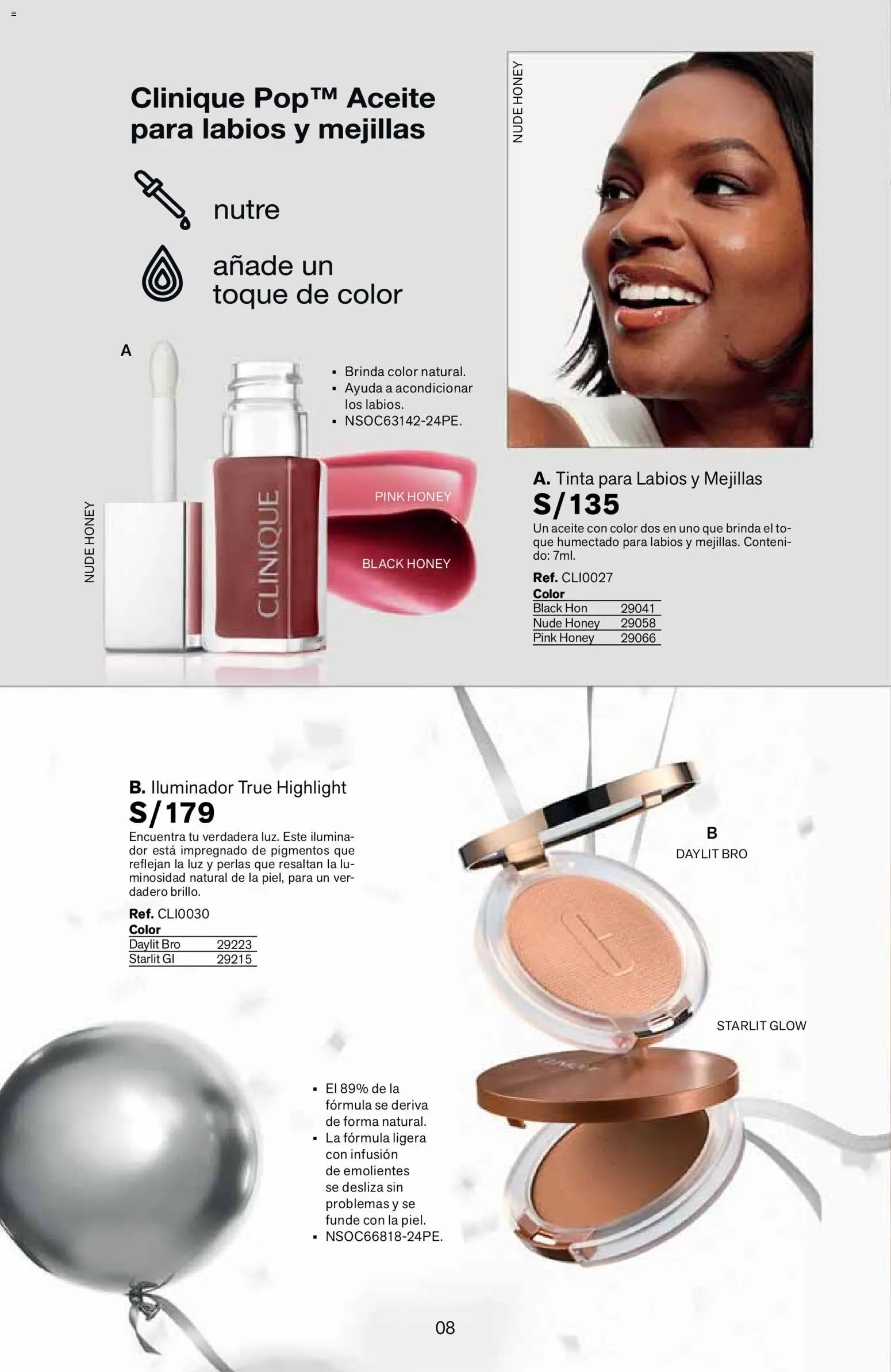 Catálogo Leonisa válido desde 04.06.2026 | Página: 8 | Productos: Aceite
