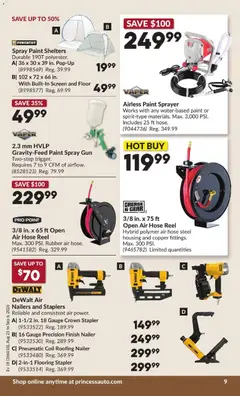 Preview of Princess Auto flyer - 2 Week Sale! from shop Princess Auto valid from Aug 25, 2026 | Page: 10 | Products: Stapler