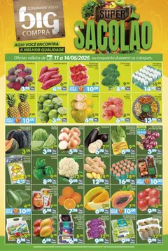Big Compra ofertas Sacolão - Pré-Visualização do folheto da loja Big Compra, válido de 11.06.2026