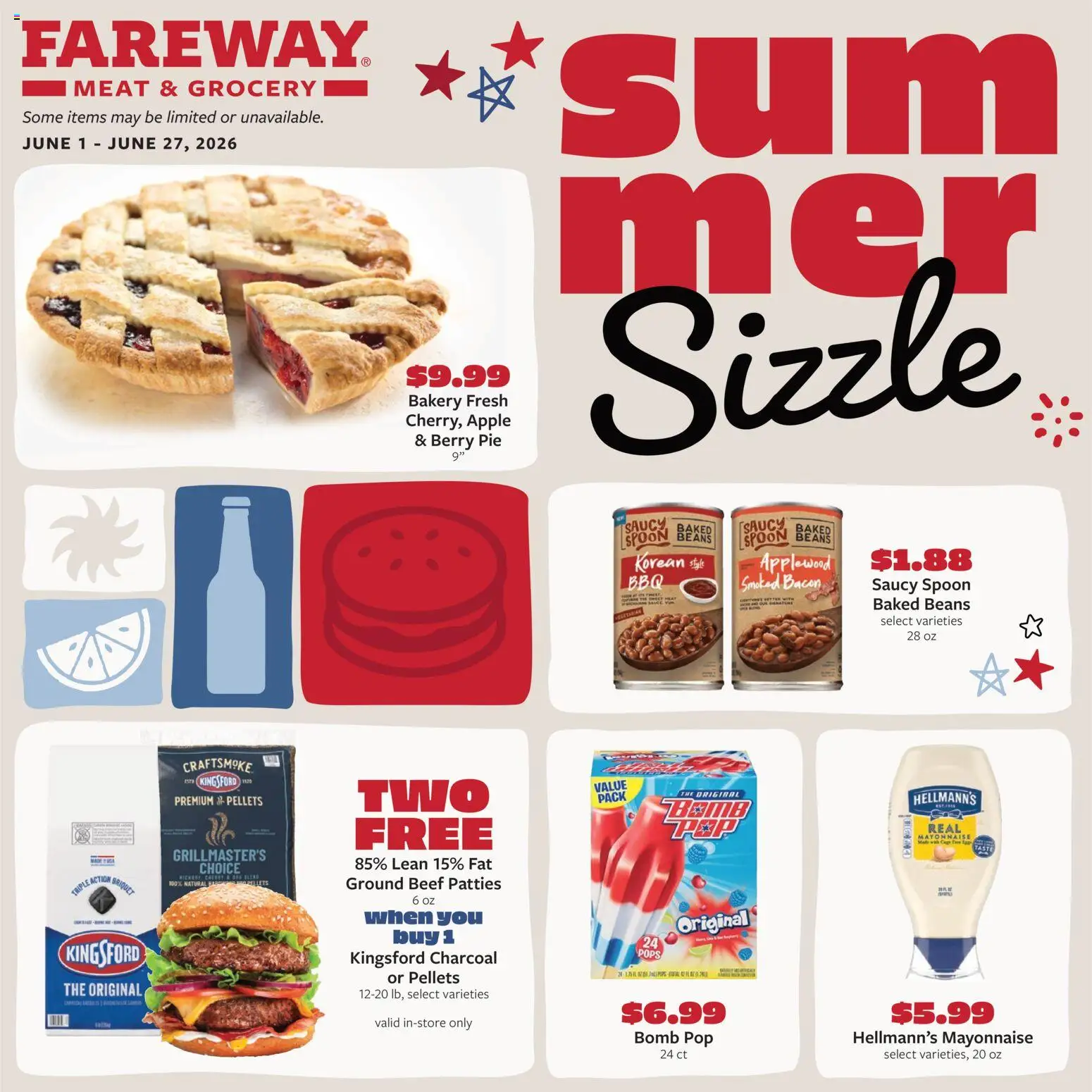 Fareway Monthly Ad - valid from 01.06.2026 | Page: 1
