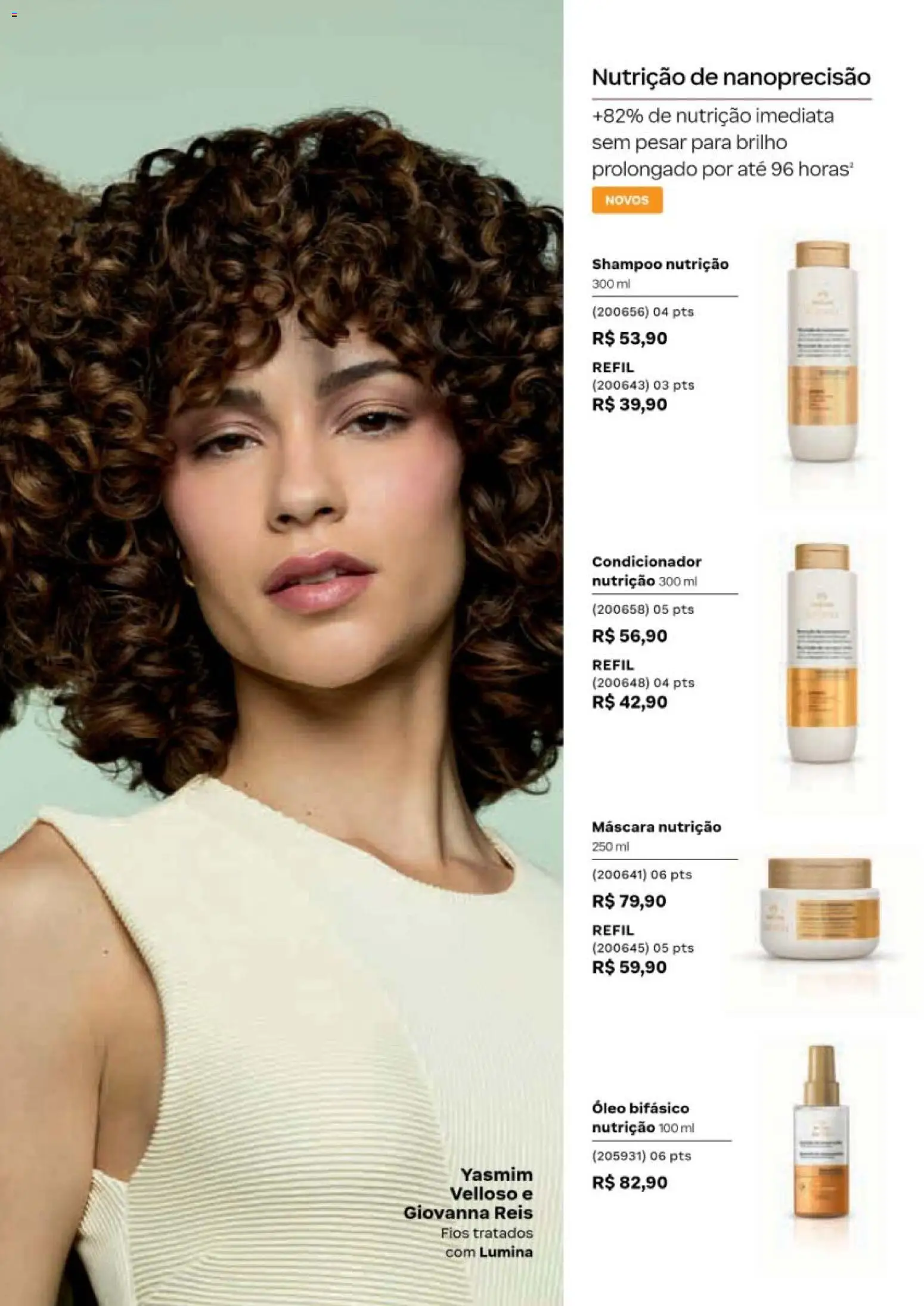 Natura Folheto - válido de 19/07/2026 | Página: 139 | Produtos: Shampoo, Condicionador, Óleo