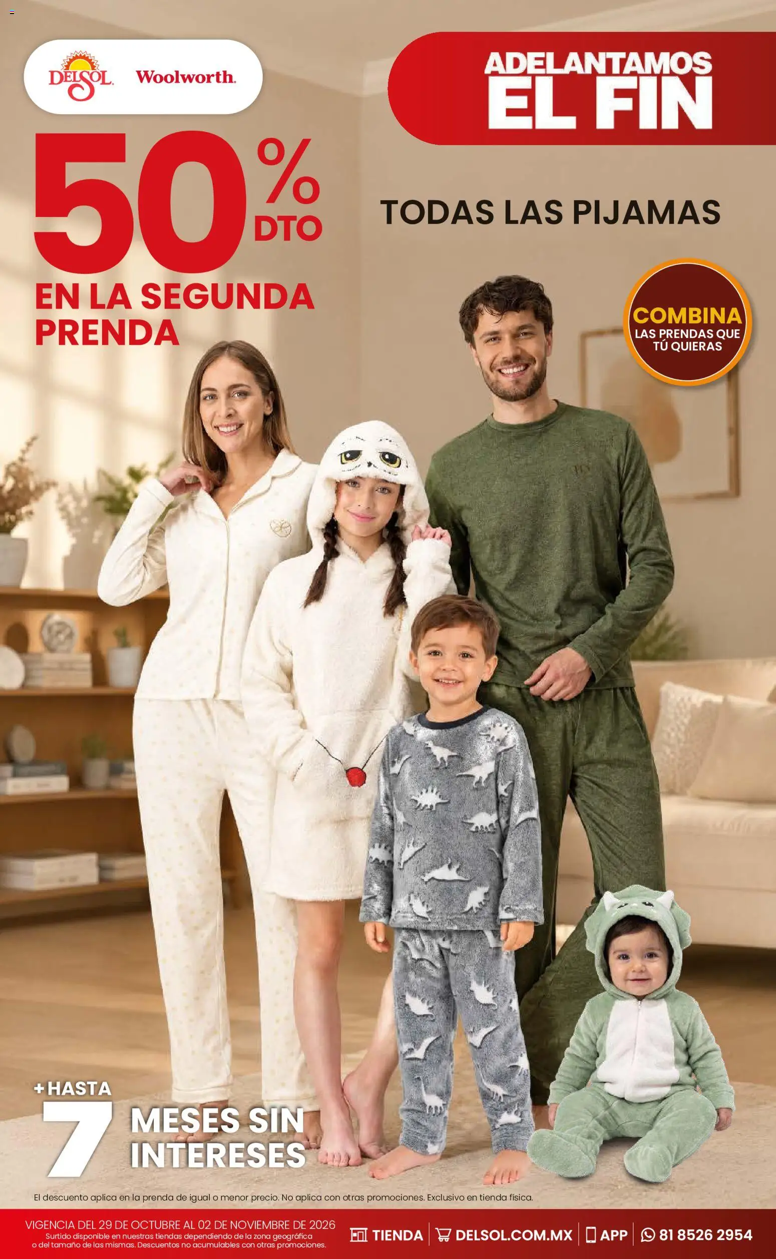 Nuevas ofertas de Del Sol y Woolworth válidas en toda la República Mexicana desde el 29/10/2026. ¡Encuentra las mejores ofertas en Del Sol y Woolworth Buen Fin! | Página: 3