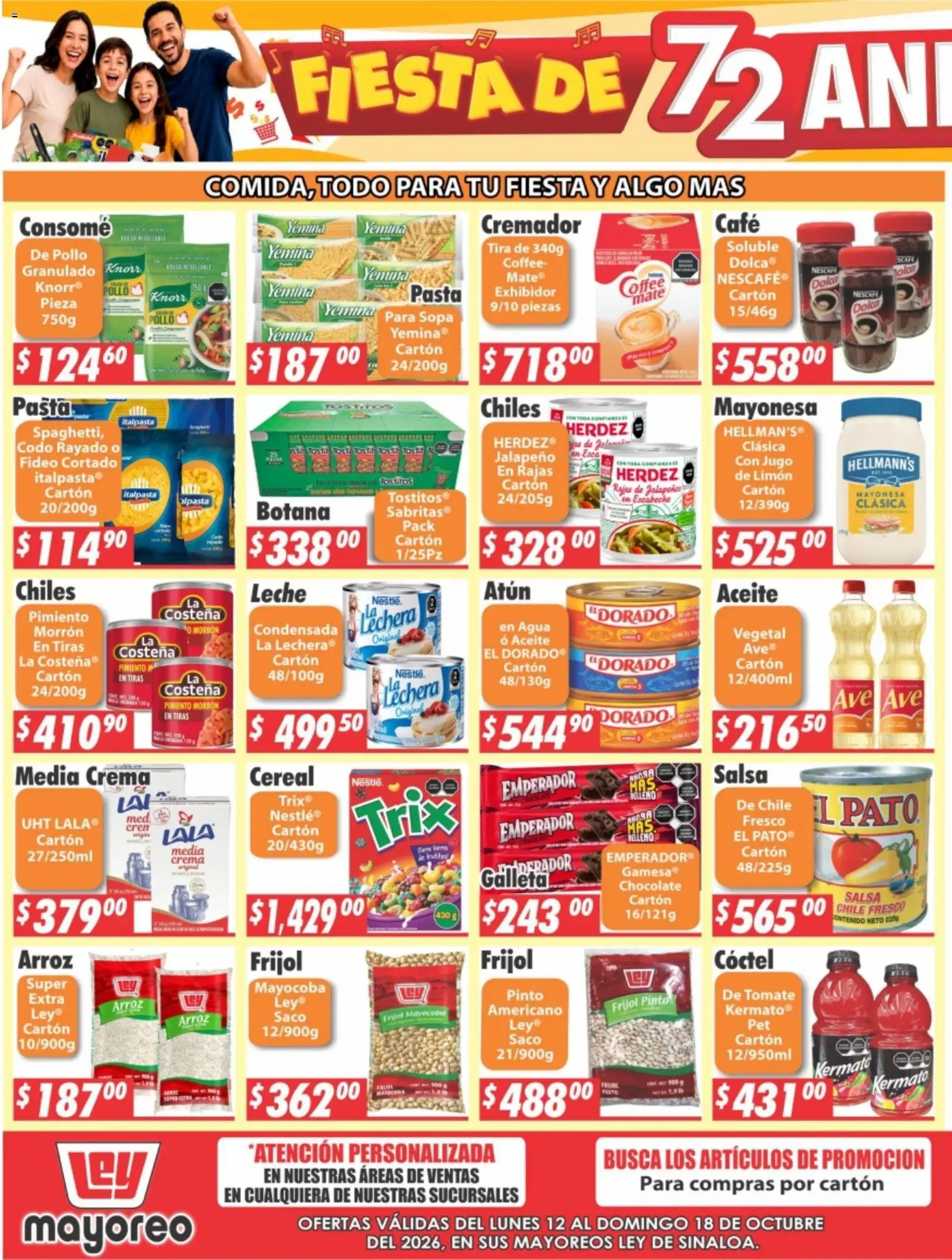 Nuevas ofertas de Casa Ley válidas en toda la República Mexicana desde el 12/10/2026. ¡Encuentra las mejores ofertas en Casa Ley folleto Sinaloa! | Página: 5