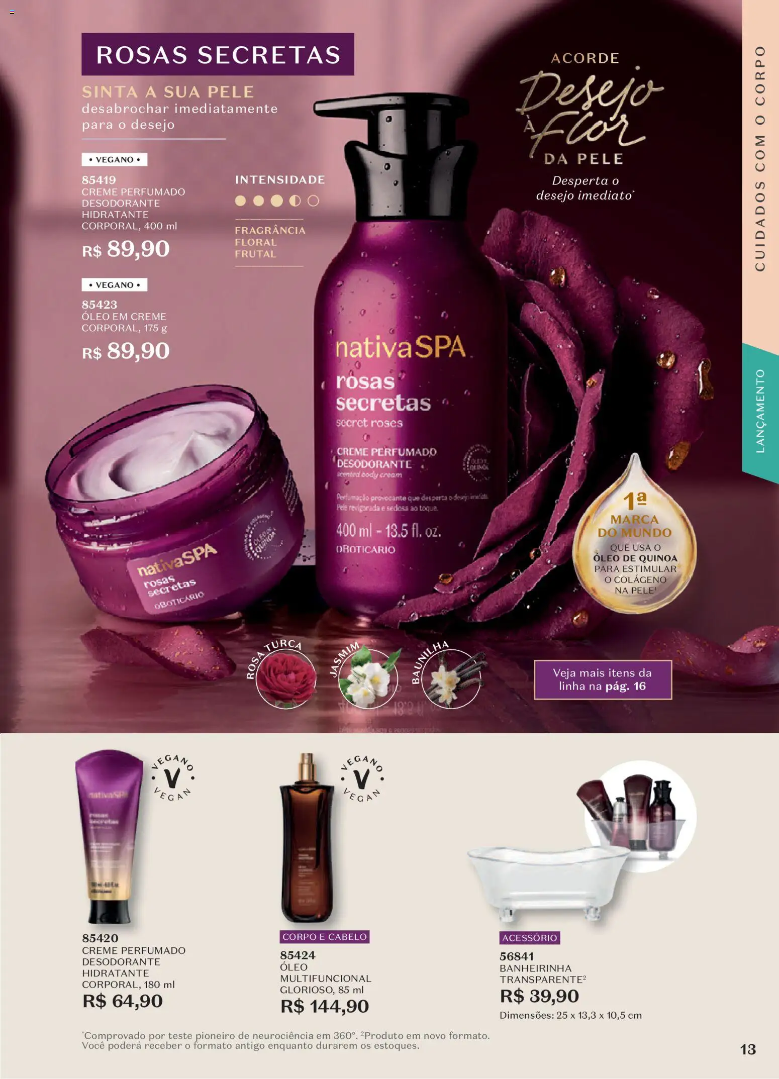 O Boticário Folheto - válido de 29/06/2026 | Página: 17 | Produtos: Fragrância, Multifuncional, Desodorante, Body