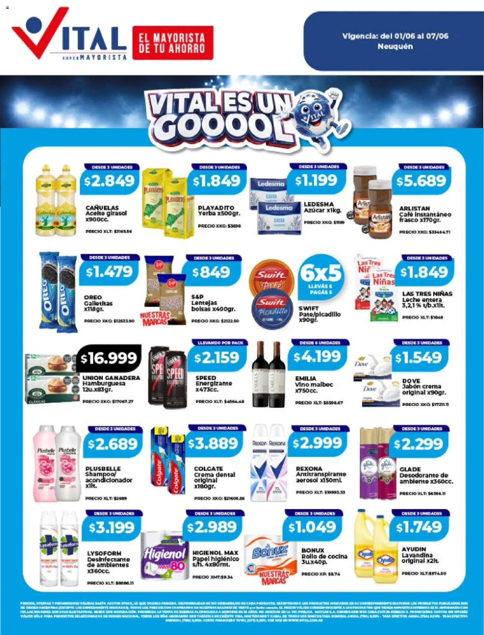 Vital - Ofertas - Neuquén │ válido desde el 01.06.2026 | Página: 1