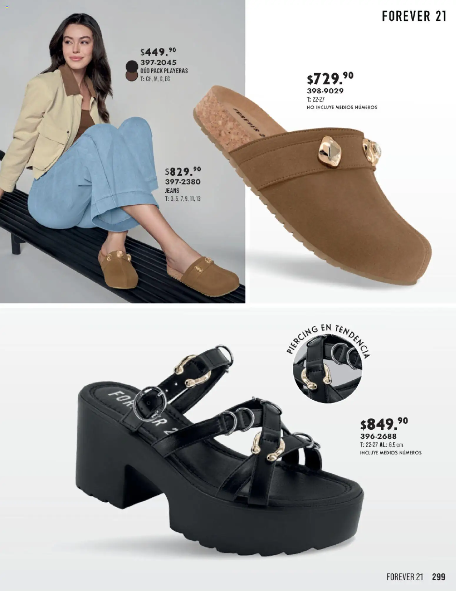 Nuevas ofertas de Andrea válidas en toda la República Mexicana desde el 23/08/2026. ¡Encuentra las mejores ofertas en Andrea catálogo Otoño Invierno! | Página: 299