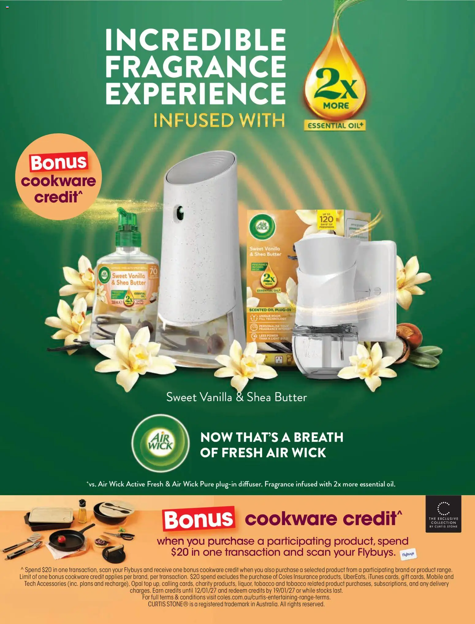 Coles catalogue - valid from 01/10/2026 | Page: 116 | Products: Fragrance, Butter, Cookware, Air freshener