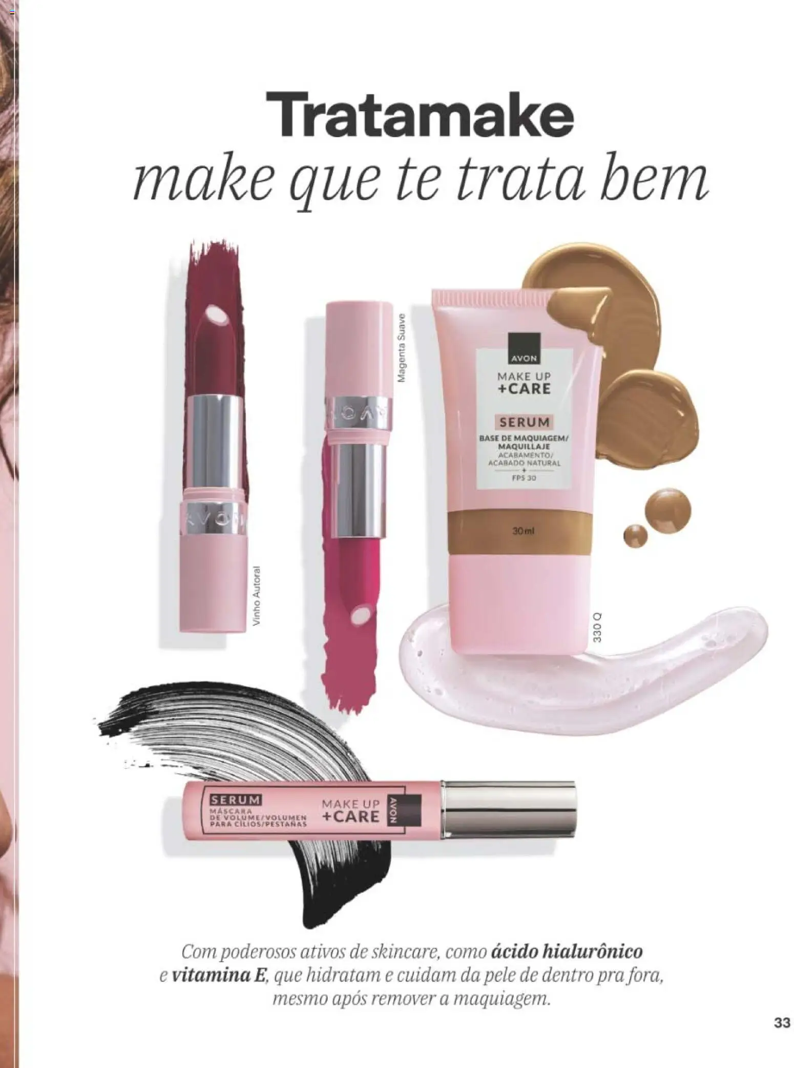 Avon Folheto - válido de 10/08/2026 | Página: 33 | Produtos: Vinho, Base, Sérum