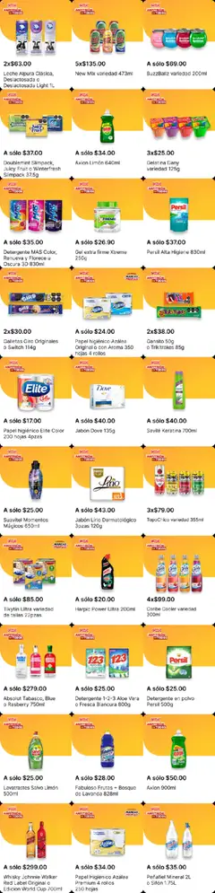 Vista previa de OXXO folleto, nuevo folleto de la tienda, válido en México a partir del 21.05.2026 | Página: 5 | Productos: Detergente, Galletas, Papel higiénico, Jabón