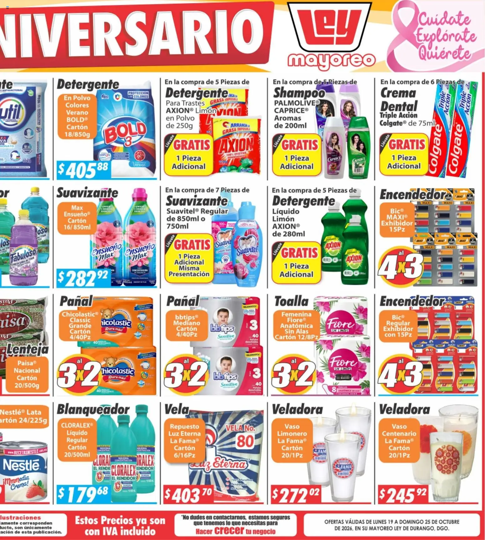 Nuevas ofertas de Casa Ley válidas en toda la República Mexicana desde el 19/10/2026. ¡Encuentra las mejores ofertas en Casa Ley folleto Durango! | Página: 4