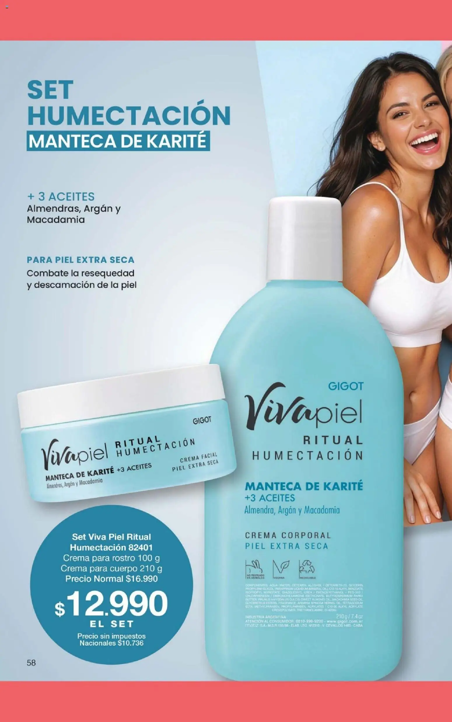 Gigot - CAMPAÑA 12 │ válido desde el 31/07/2026 | Página: 70 | Productos: Agua, Manteca, Crema