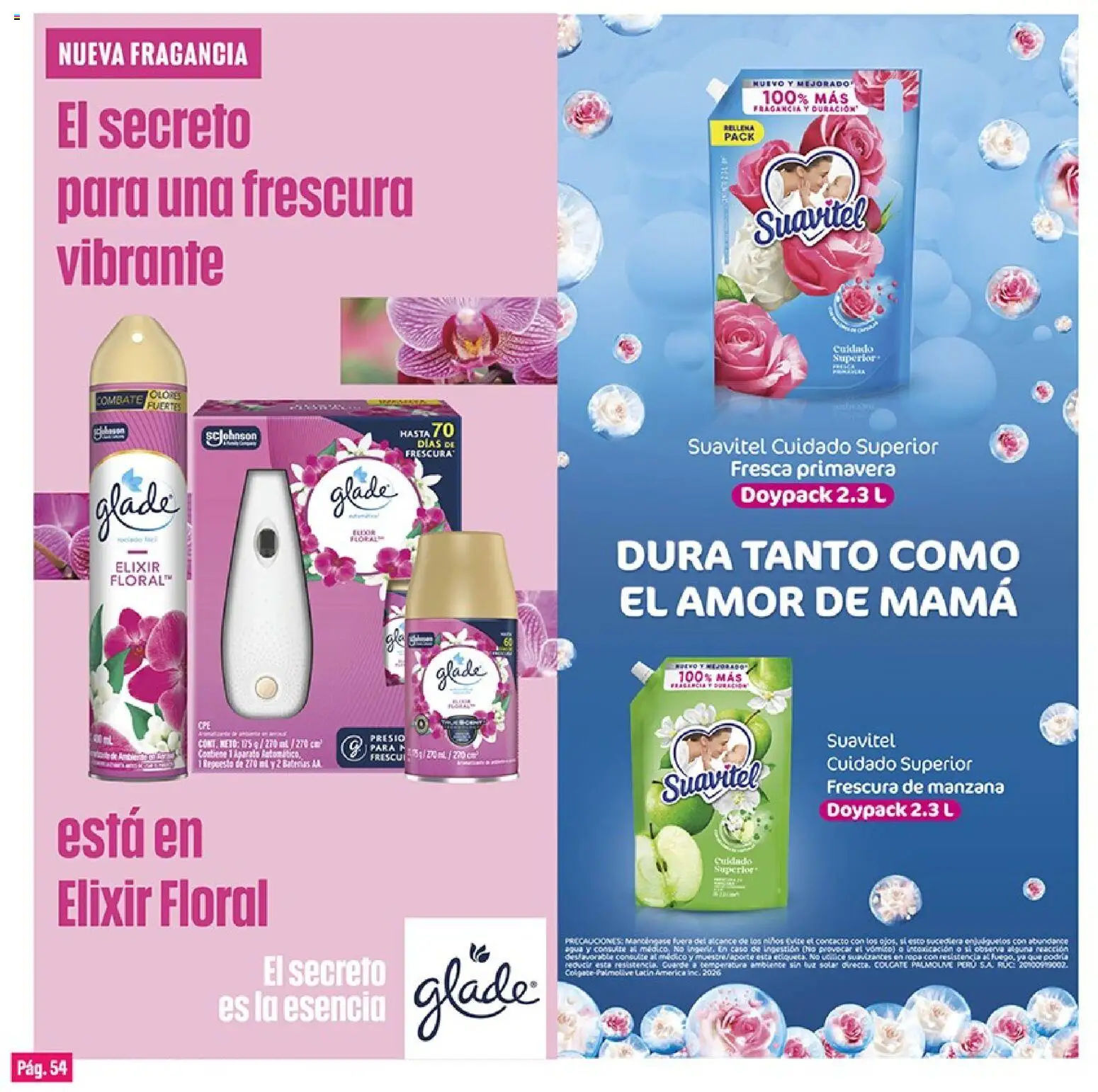 Catálogo Plaza Vea válido desde 01/09/2026 | Página: 54 | Productos: Ropa, Fragancia