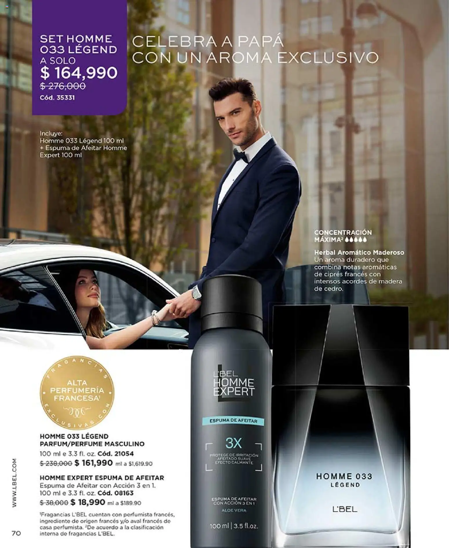 L'Bel revista - valida desde el 13.04.2026 | Página: 72 | Productos: Espuma, Espuma de afeitar, Papa, Loción tonificante