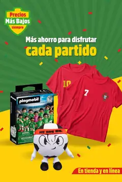 Vista previa de Bodega Aurrerá folleto Más ahorro para disfrutar cada partido, nuevo folleto de la tienda, válido en México a partir del 05/07/2026