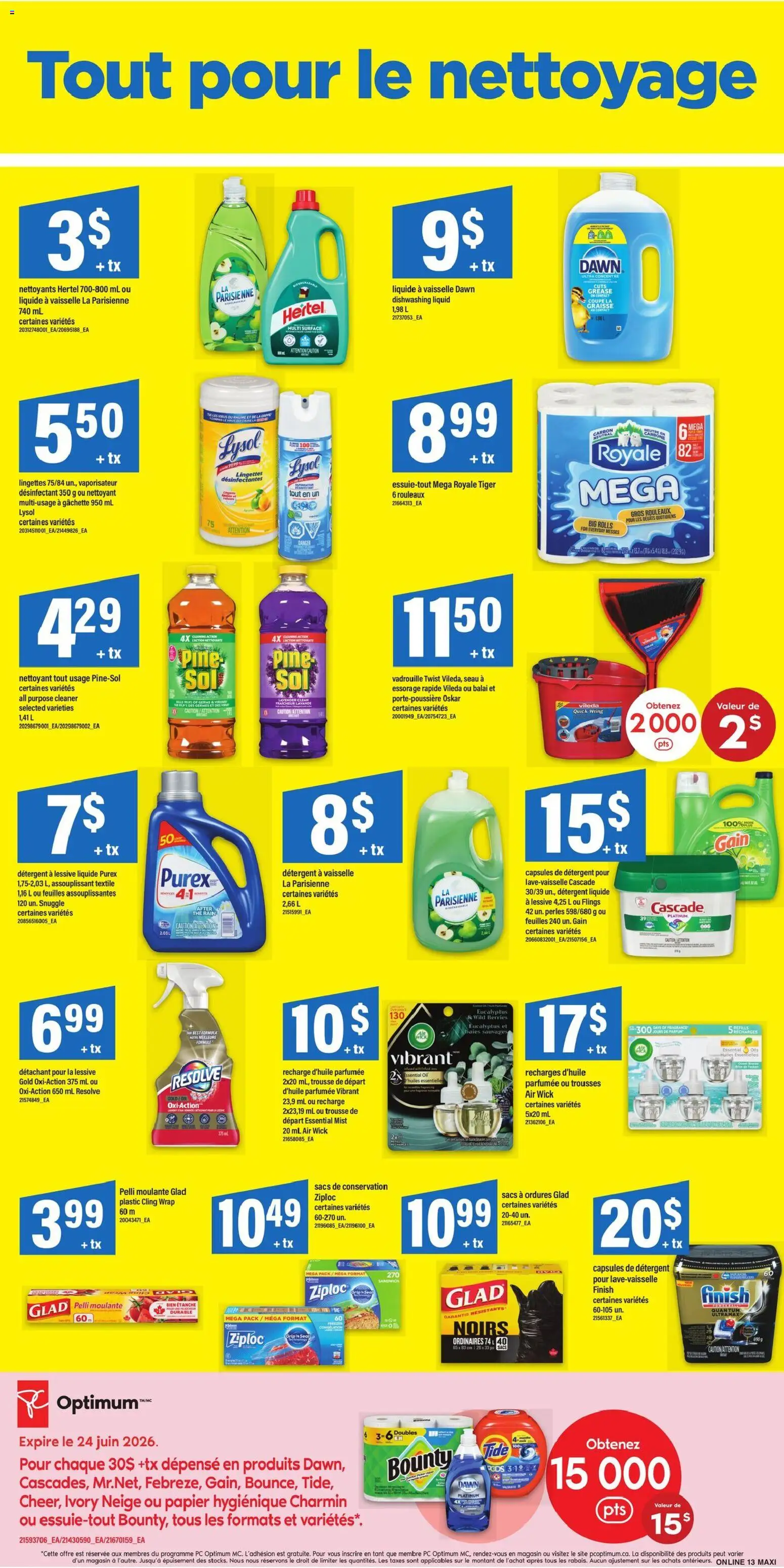 Maxi flyer valid from 18.06.2026 | Page: 18 | Products: PC, Freezer, Fragrance, Detergent