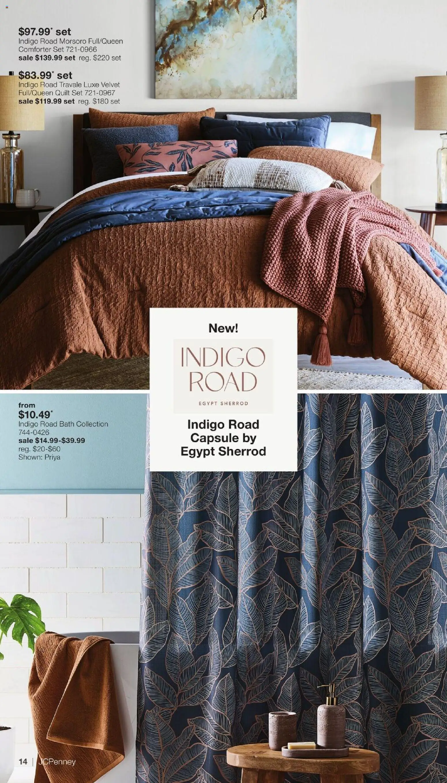 JCPenney Semi-Annual Home Sale - valid from 07/13/2026 | Page: 13 | Products: Bath, Quilt, Comforter