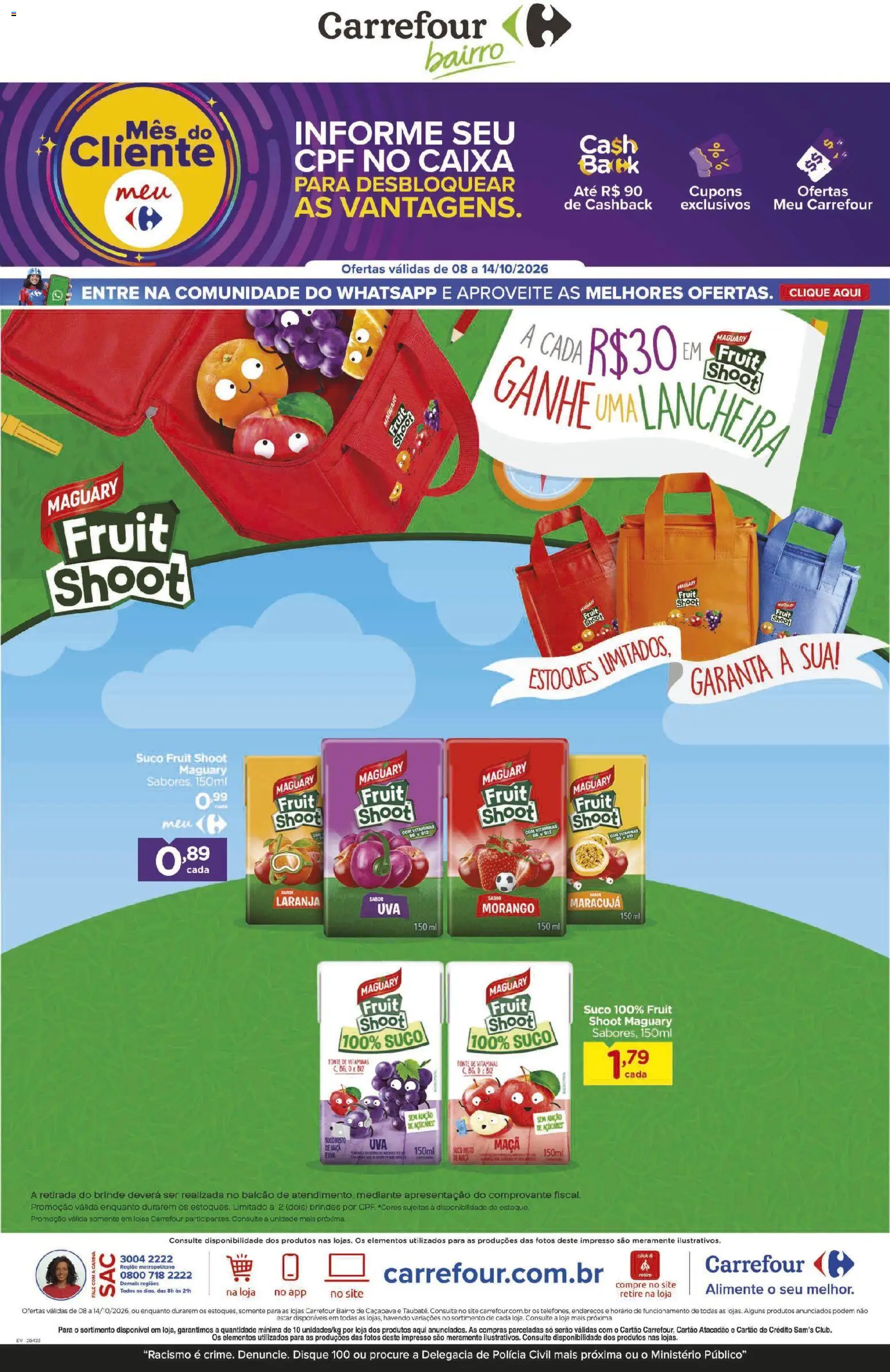 Carrefour Bairro Quinta-feira 8 Outubro Ofertas Top
