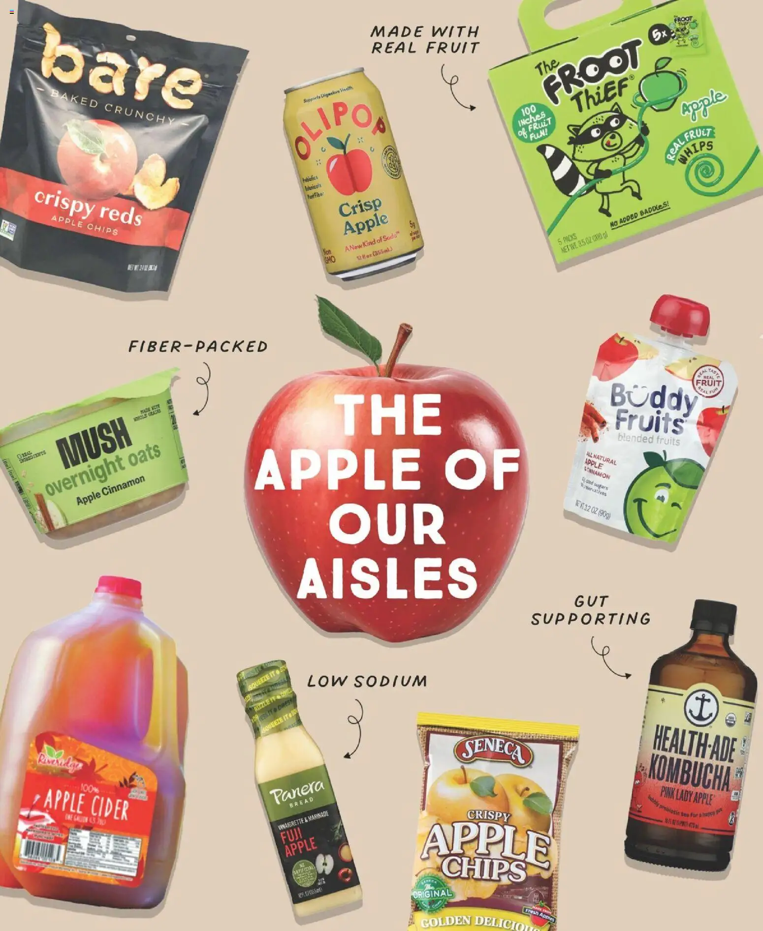 Fresh Thyme Monthly Ad - valid from 09/01/2026 | Page: 4 | Products: Cider, Bread, Apples, Fruit