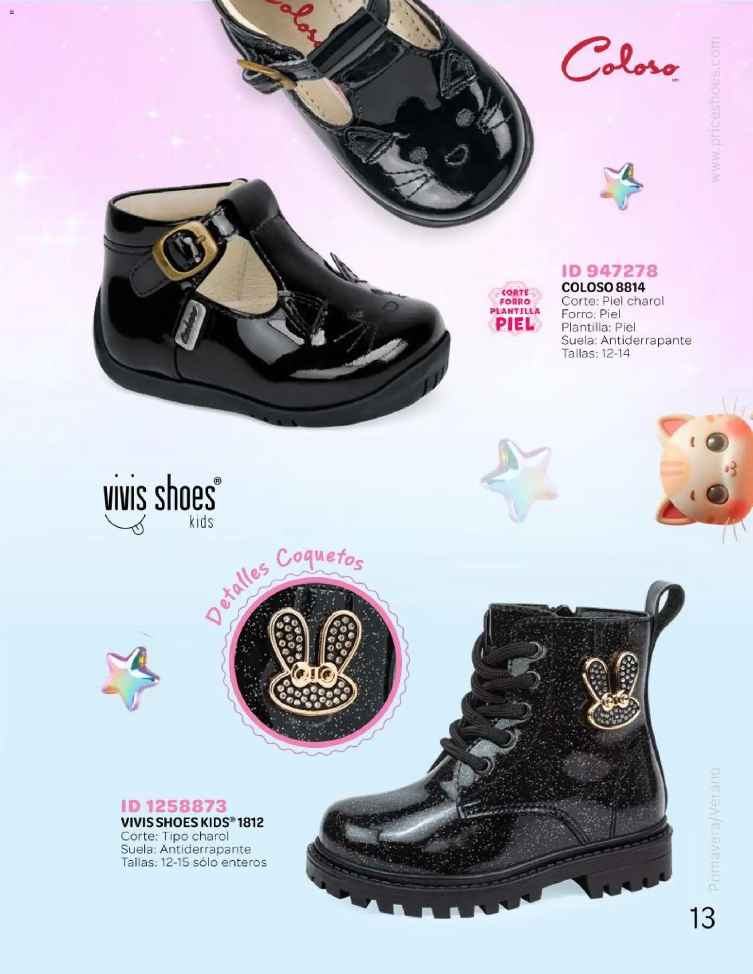 Nuevas ofertas de Price Shoes válidas en toda la República Mexicana desde el 25.04.2026. ¡Encuentra las mejores ofertas en Price Shoes catálogo Kids todo en uno! | Página: 13