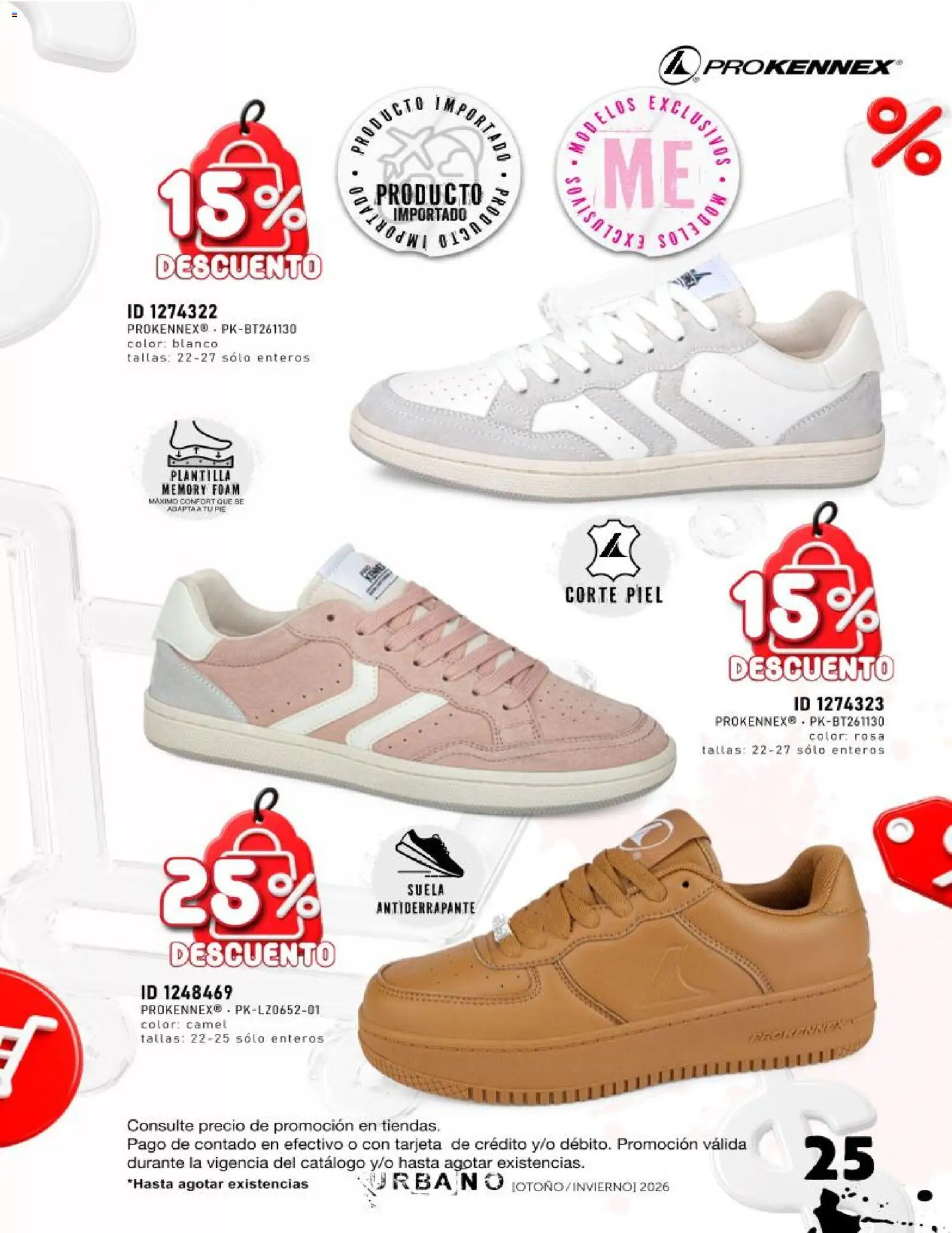Nuevas ofertas de Price Shoes válidas en toda la República Mexicana desde el 15/10/2026. ¡Encuentra las mejores ofertas en Price Shoes catálogo Urbano! | Página: 23
