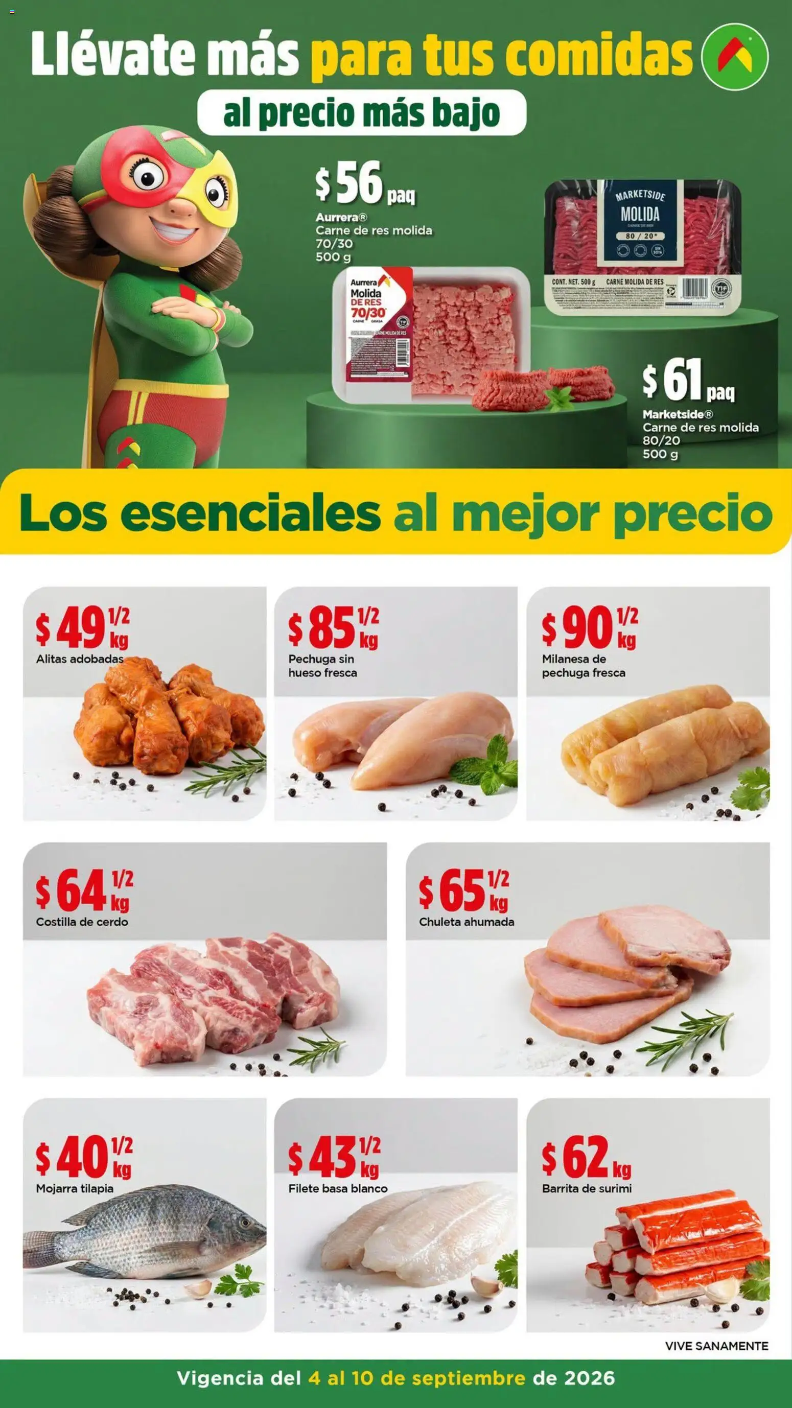 Nuevas ofertas de Bodega Aurrerá válidas en toda la República Mexicana desde el 04/09/2026. ¡Encuentra las mejores ofertas en Bodega Aurrerá folleto Precio más bajo siempre! | Página: 2