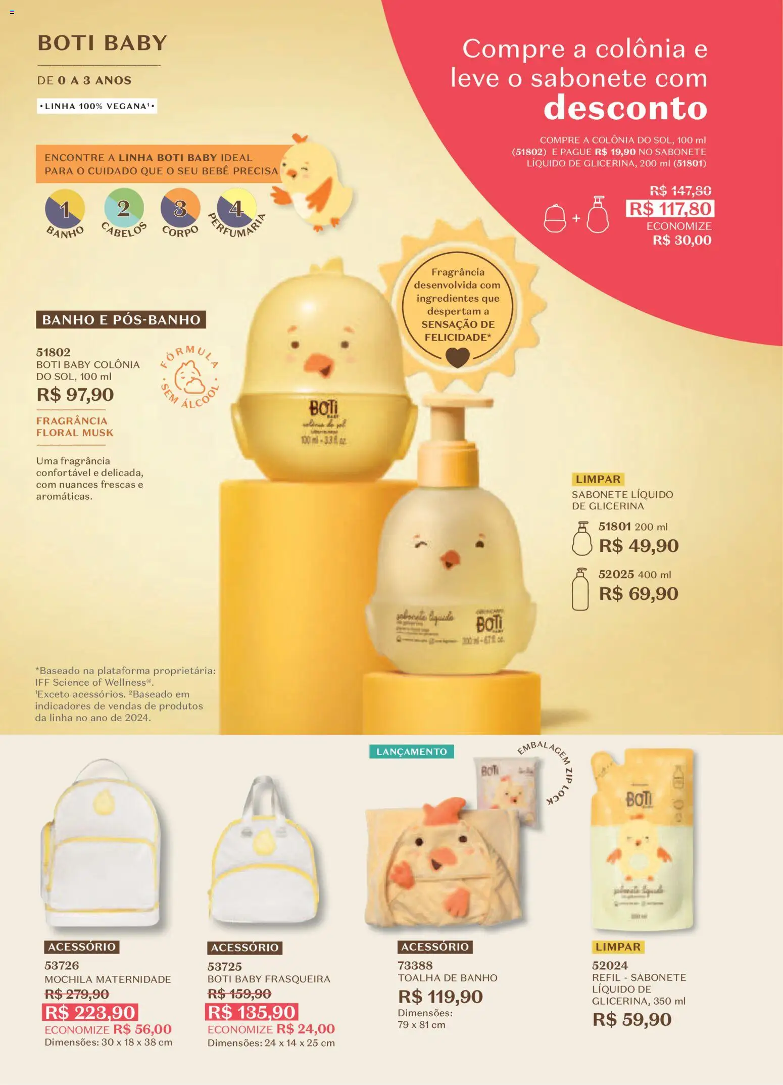 O Boticário Folheto - válido de 29/06/2026 | Página: 172 | Produtos: Fragrância, Toalha de banho, Sabonete, Mochila