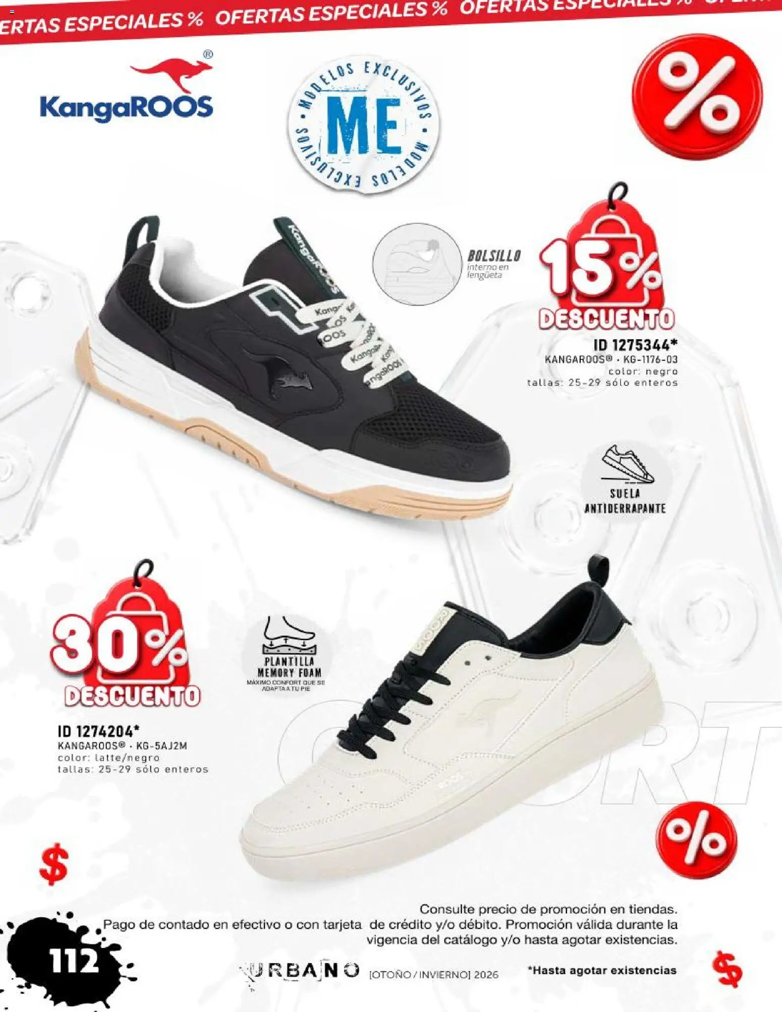 Nuevas ofertas de Price Shoes válidas en toda la República Mexicana desde el 15/10/2026. ¡Encuentra las mejores ofertas en Price Shoes catálogo Urbano! | Página: 110