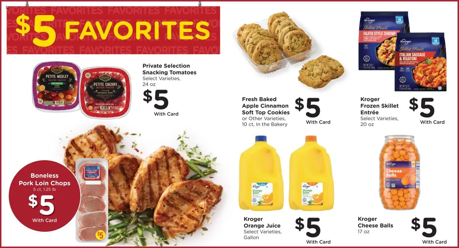 Fry's Food Weekly Ad - valid from 08/05/2026 | Page: 14 | Products: Skillet, Cheese, Pork, Sausage