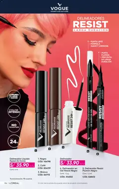 Vista previa de folleto Azzorti catálogo - Campaña 12 de la Azzorti válido desde 27/07/2026 | Página: 156 | Productos: Delineador, Café